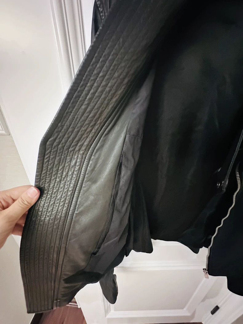 Rick Owens Rick Owens size 36 Black leather jacket Size US M / EU 48-50 / 2 - 4 Thumbnail
