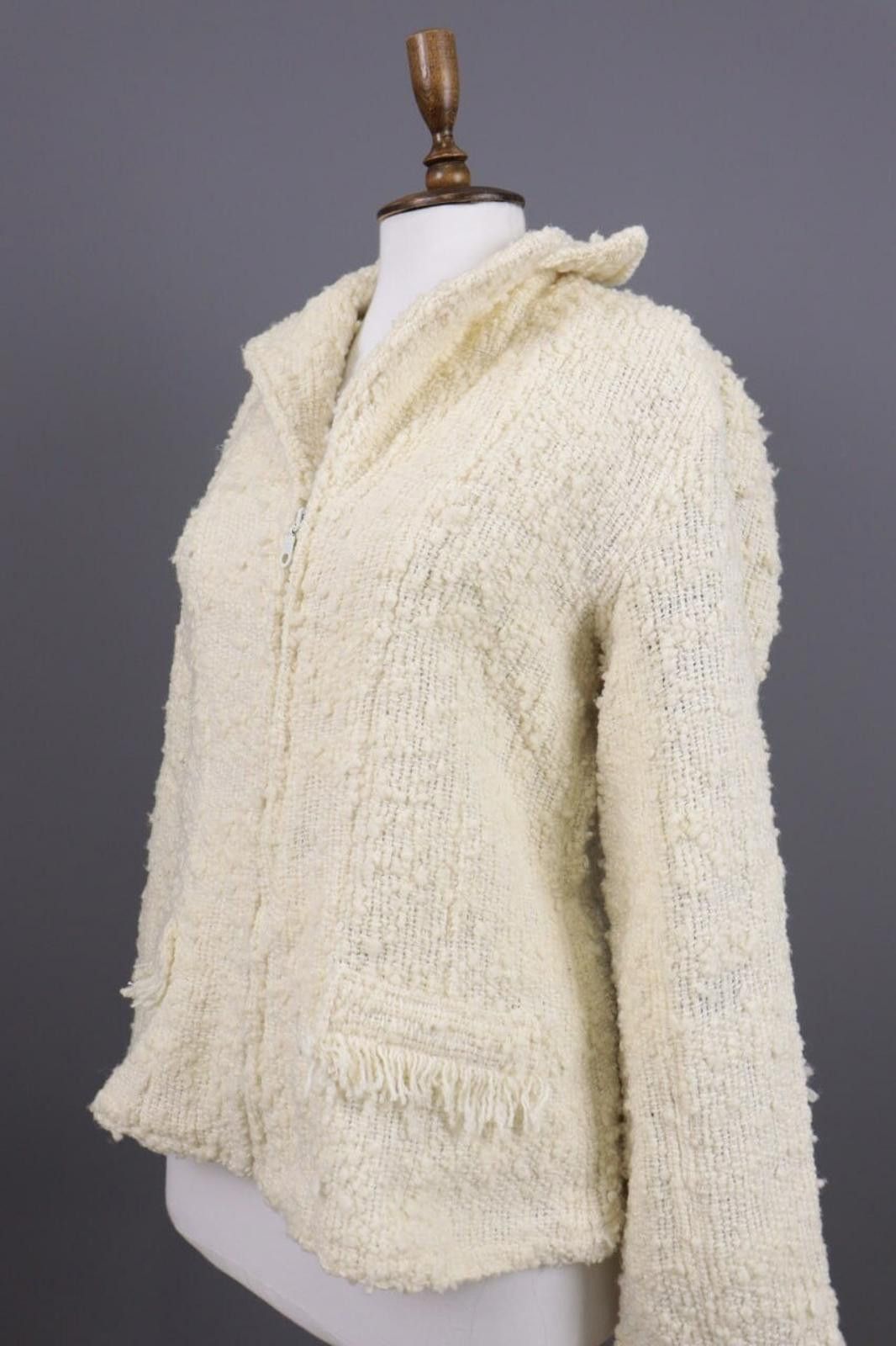 Other NWT Pachamama Soft Wool Knit Santa Fe Zip Jacket Size L Size L / US 10 / IT 46 - 7 Thumbnail