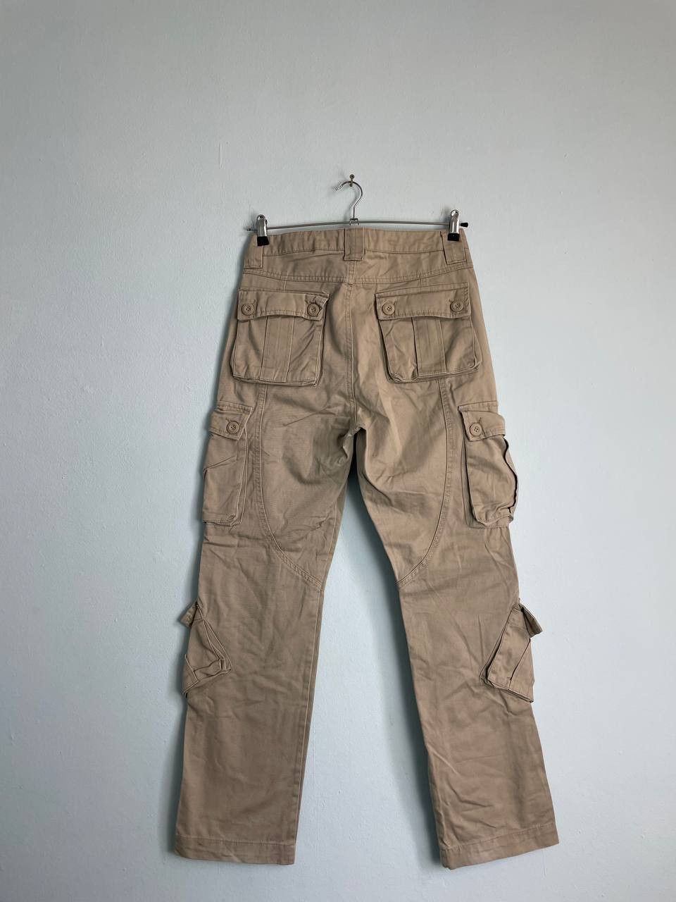 Japanese Brand Vintage Rick Owens Junya Watanabe Style Cargo Pants Size US 32 / EU 48 - 2 Thumbnail