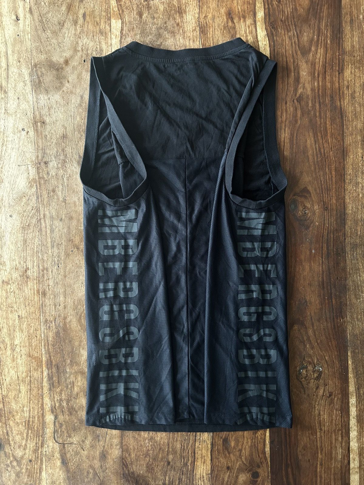 Dirk Bikkembergs Vintage Dirk Bikkembergs Weightlifting Sports Vest Black Size US M / EU 48-50 / 2 - 3 Thumbnail