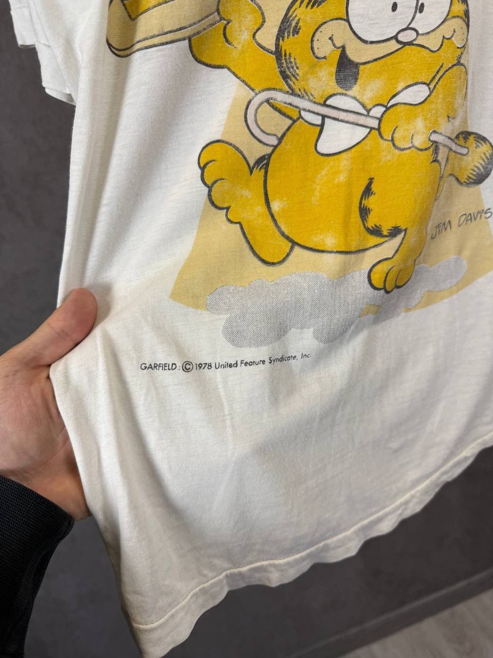 Vintage Garfield 1978 vintage comics movie single stitch tee Size US L / EU 52-54 / 3 - 4 Thumbnail