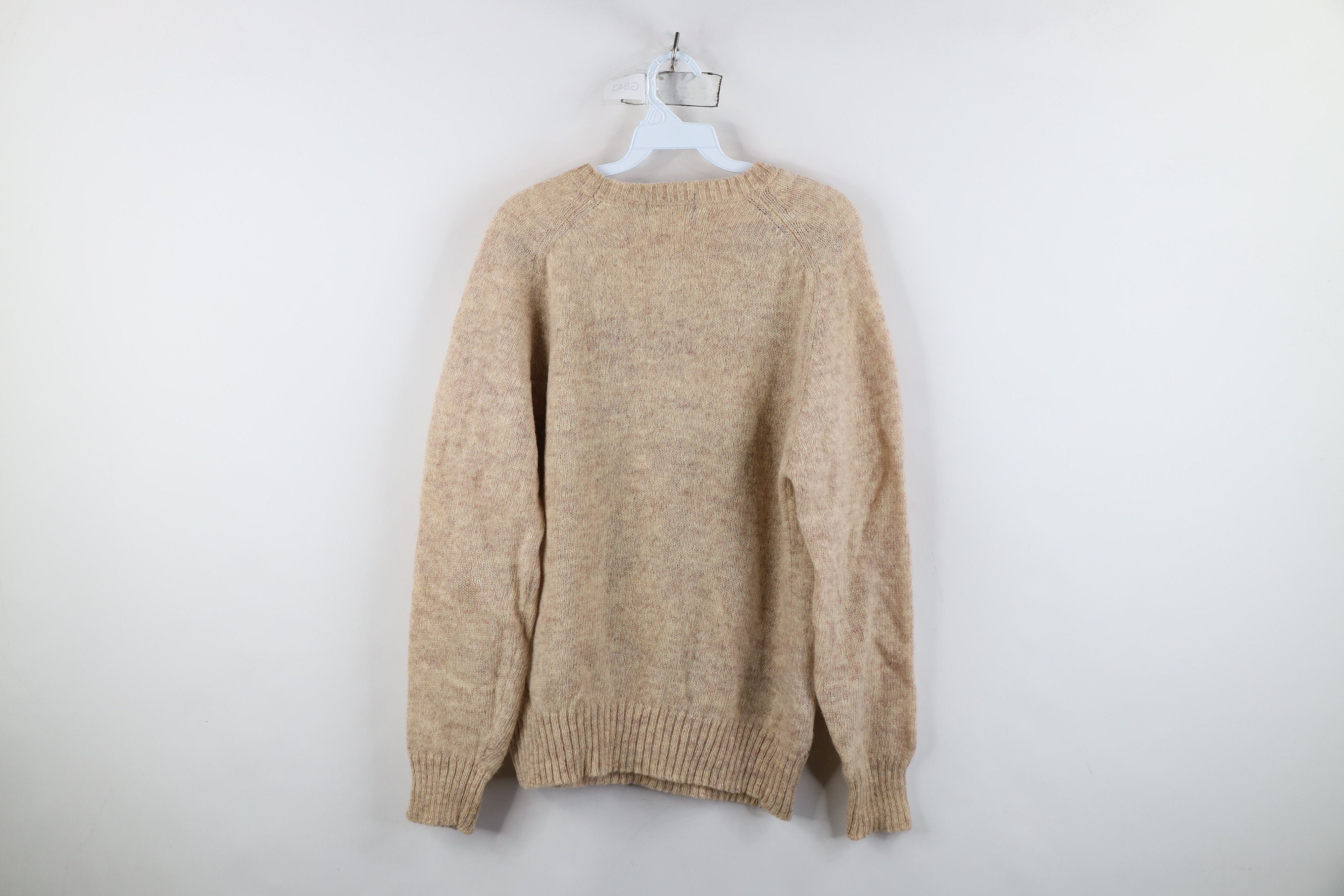 Vintage Vintage 70s 80s Streetwear Wool Argyle Diamond Knit Sweater Size US M / EU 48-50 / 2 - 8 Thumbnail