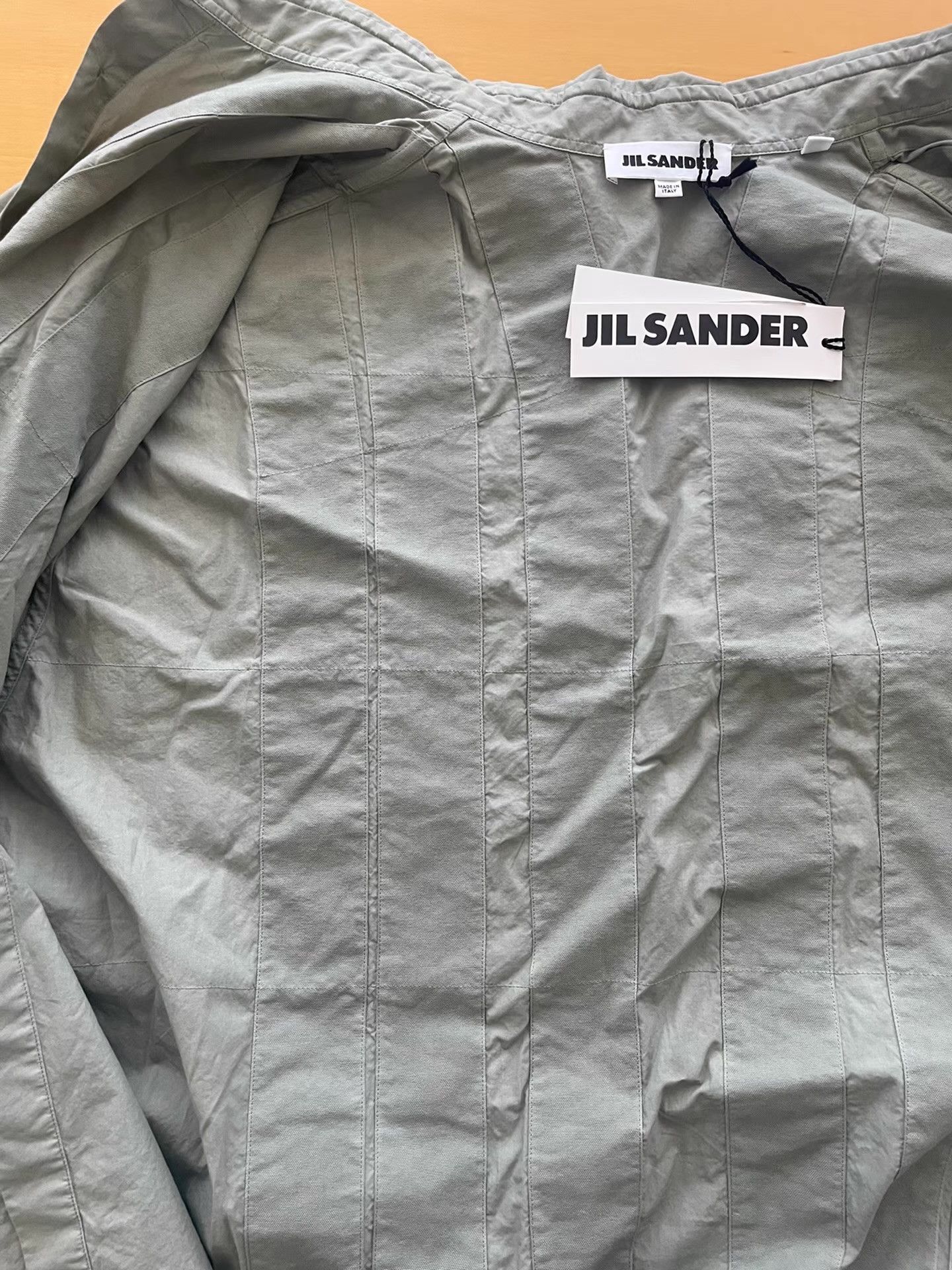 Jil Sander Jil Sander 19SS Men's Workwear Shirt Jacket Ｑ21 Size US M / EU 48-50 / 2 - 3 Thumbnail
