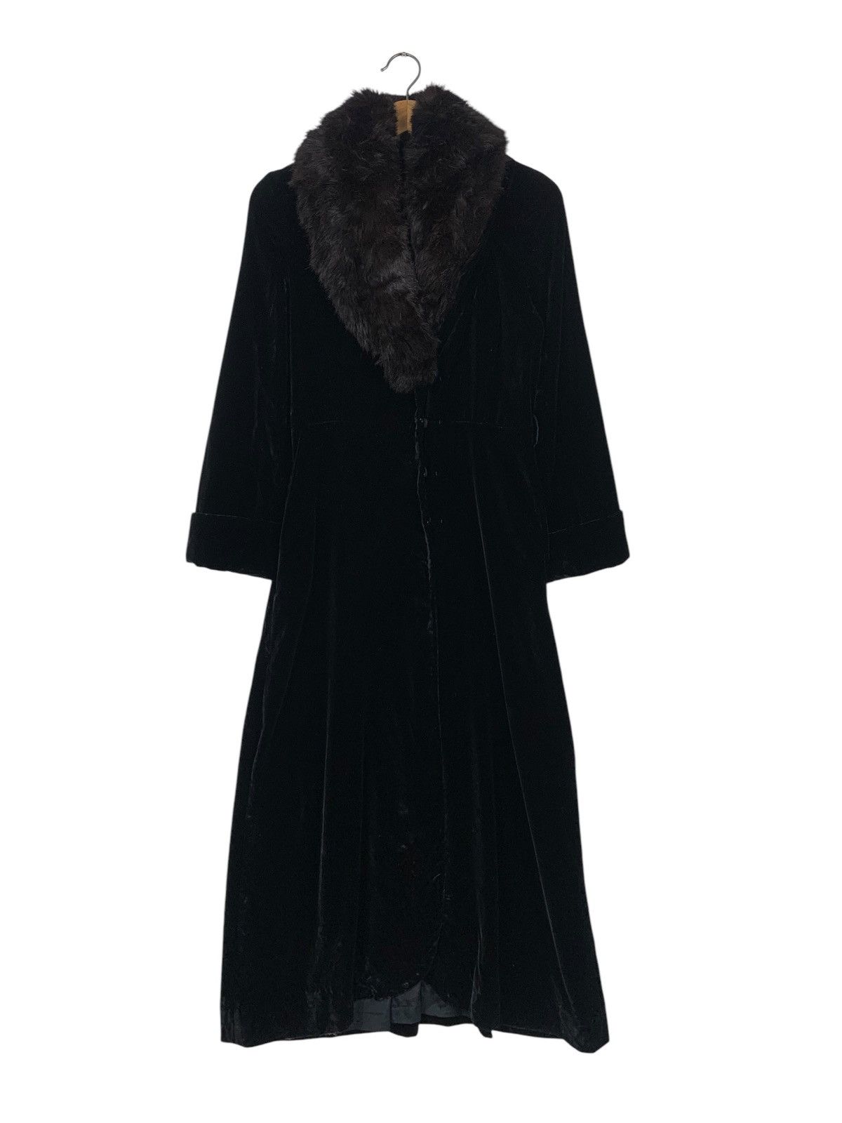 Other Luvia By Aoyama Arisa Faux Fur Velvet Coat Size S / US 4 / IT 40 - 1 Thumbnail