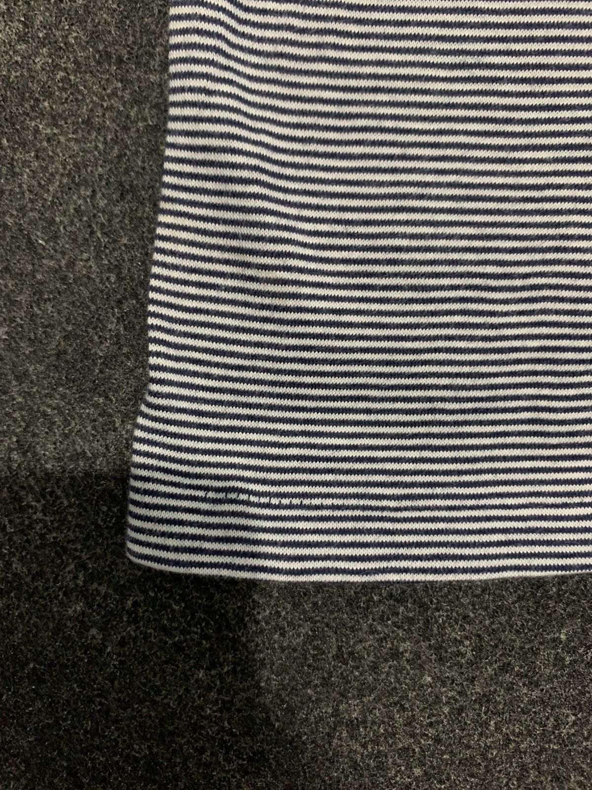 Burberry Vintage Burberry's Made in Japan Pinstripe Tee Size US M / EU 48-50 / 2 - 6 Thumbnail