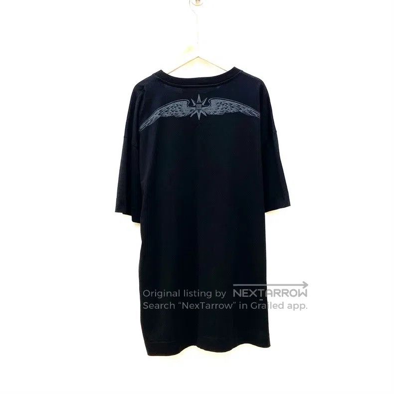 Givenchy Givenchy Black Wing Short Sleeve T-Shirt Size US M / EU 48-50 / 2 - 3 Thumbnail