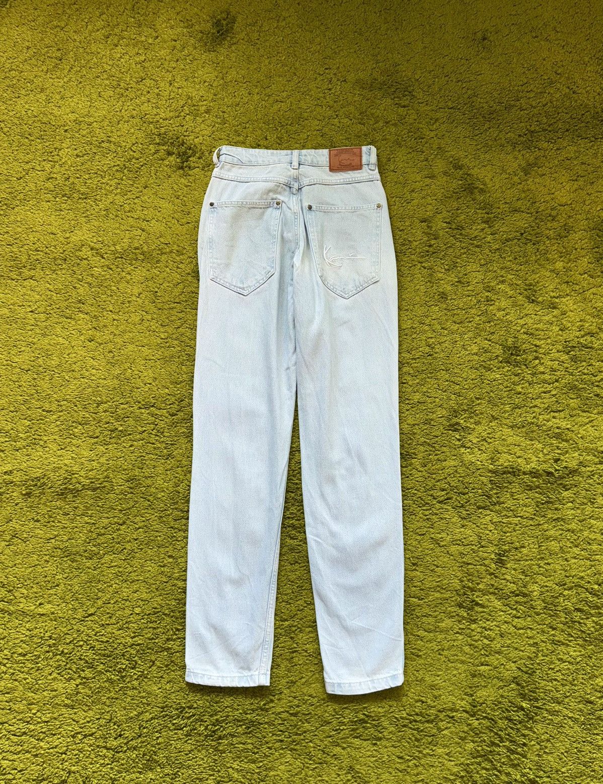 Karl Kani Karl Kani knit logo Y2K style jeans denim Size 27" / US 4 / IT 40 - 1 Thumbnail
