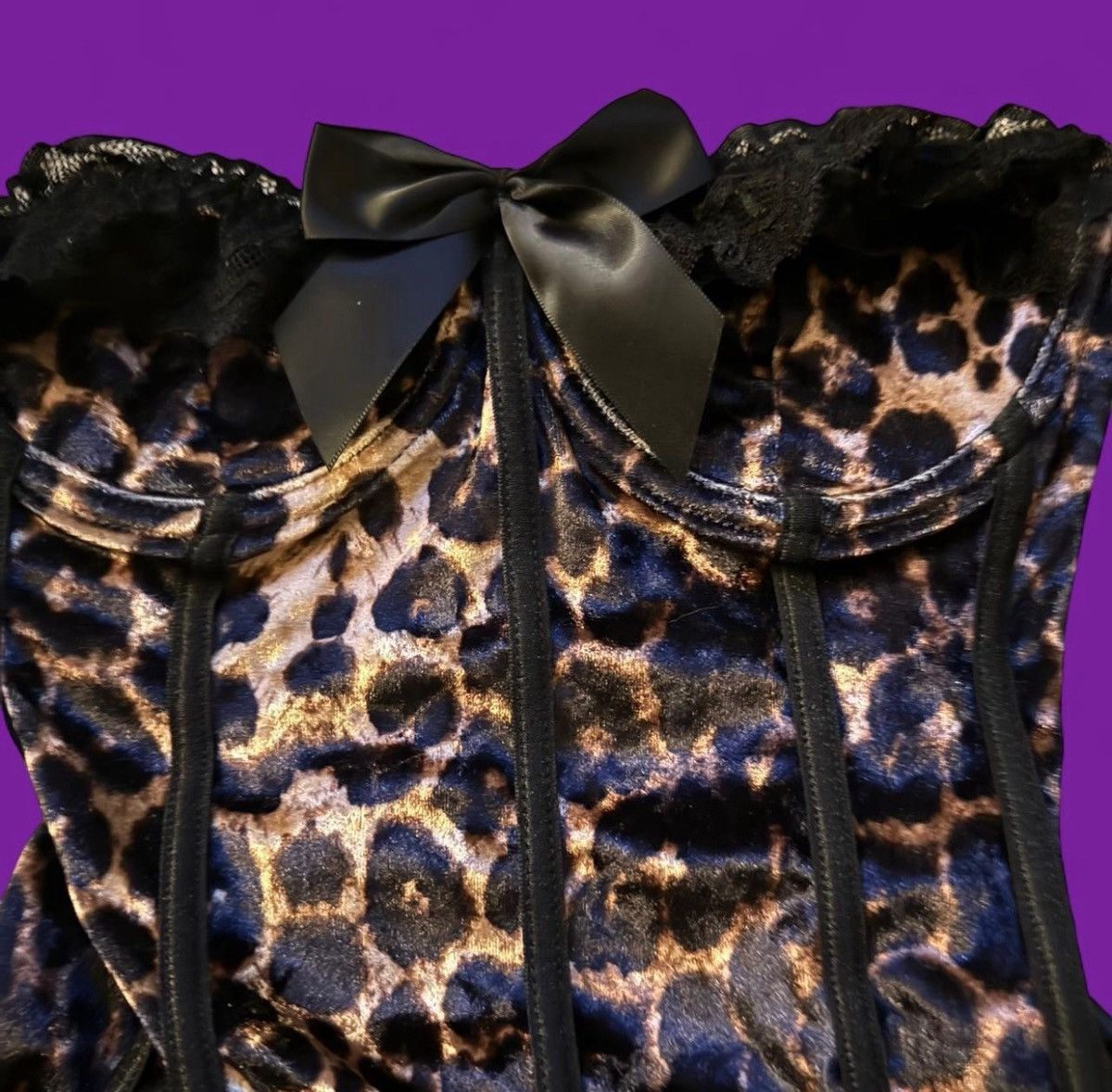 Minga London Y2K leopard corset Size S / US 4 / IT 40 - 2 Thumbnail