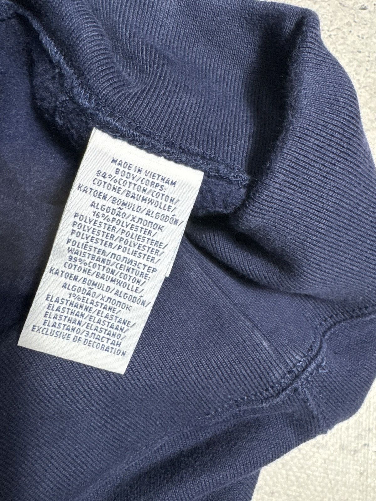 Polo Ralph Lauren Polo Ralph Lauren Baggy Track Pants Navy PRL Size US 28 / EU 44 - 6 Thumbnail
