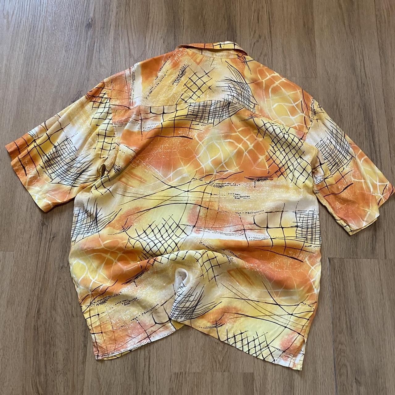 Other Orange and yellow short sleeve button up shirt Size US L / EU 52-54 / 3 - 2 Thumbnail
