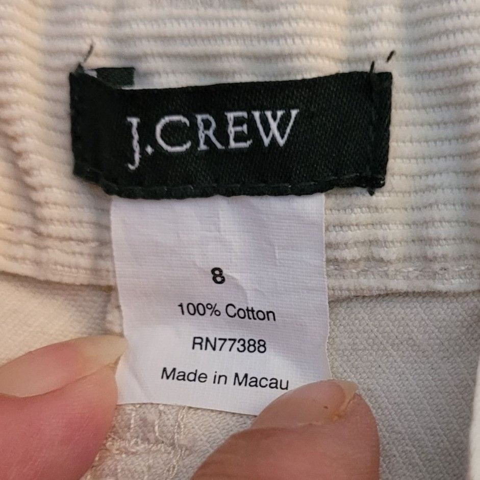 Vintage Vtg 90's J. Crew Corduroy Skirt Sz 8 A-line Midi Skirt Pocke Size 30" / US 8 / IT 44 - 3 Thumbnail