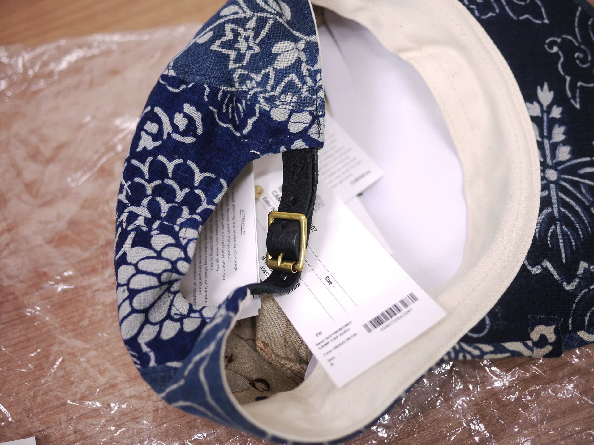Visvim Visvim ICT Camp Cap Kofu Indigo Pattern F Size ONE SIZE - 8 Thumbnail
