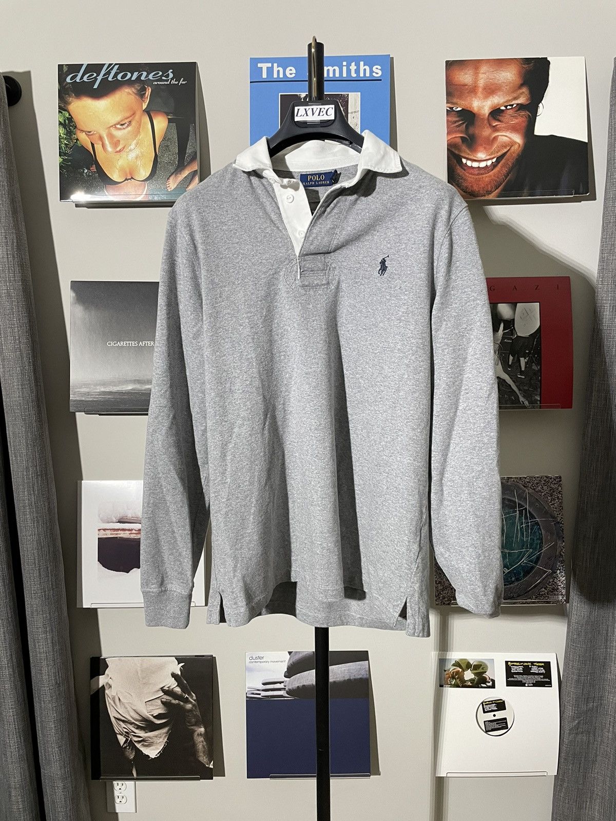image of Polo Ralph Lauren Polo Rugby in Grey, Men's (Size Medium)