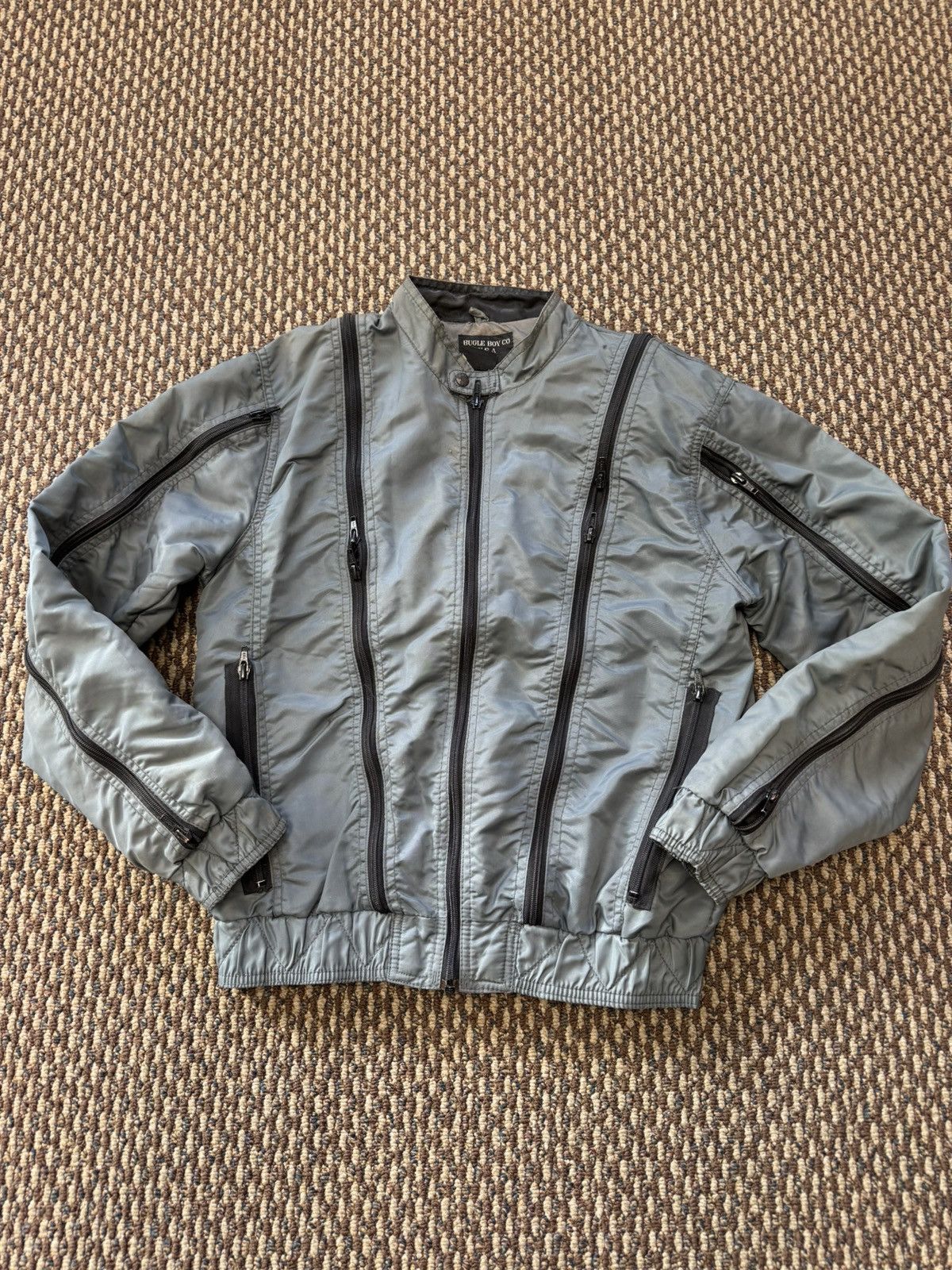 Bugle Boy × Diesel 80s vintage bugle boy zipper detail bomber Size US XS / EU 42 / 0 - 1 Thumbnail