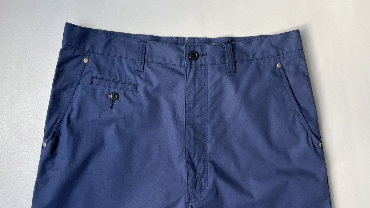 Comme des Garcons S/S 14 Blue Cotton Utility Shorts Size US 34 / EU 50 - 2 Thumbnail