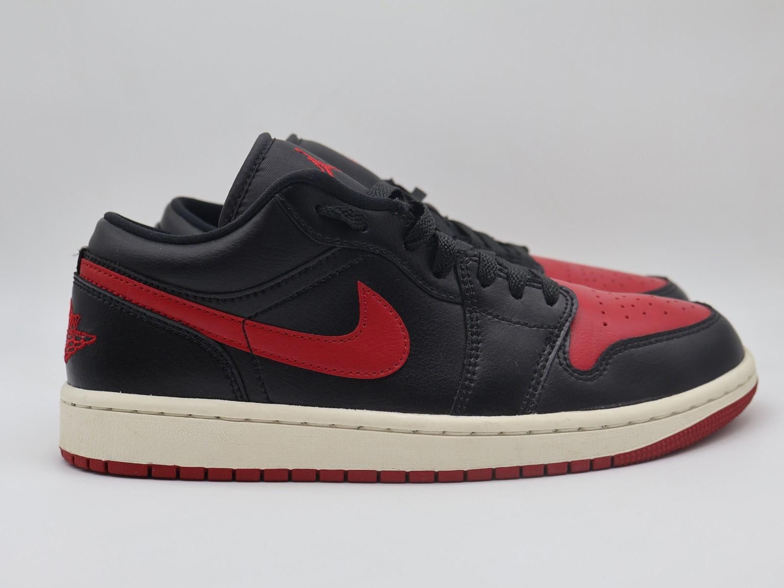 Jordan Brand Nike Air Jordan 1 Low “Bred” DC0774-061 Women’s Size 9 Size US 9 / IT 39 - 1 Thumbnail