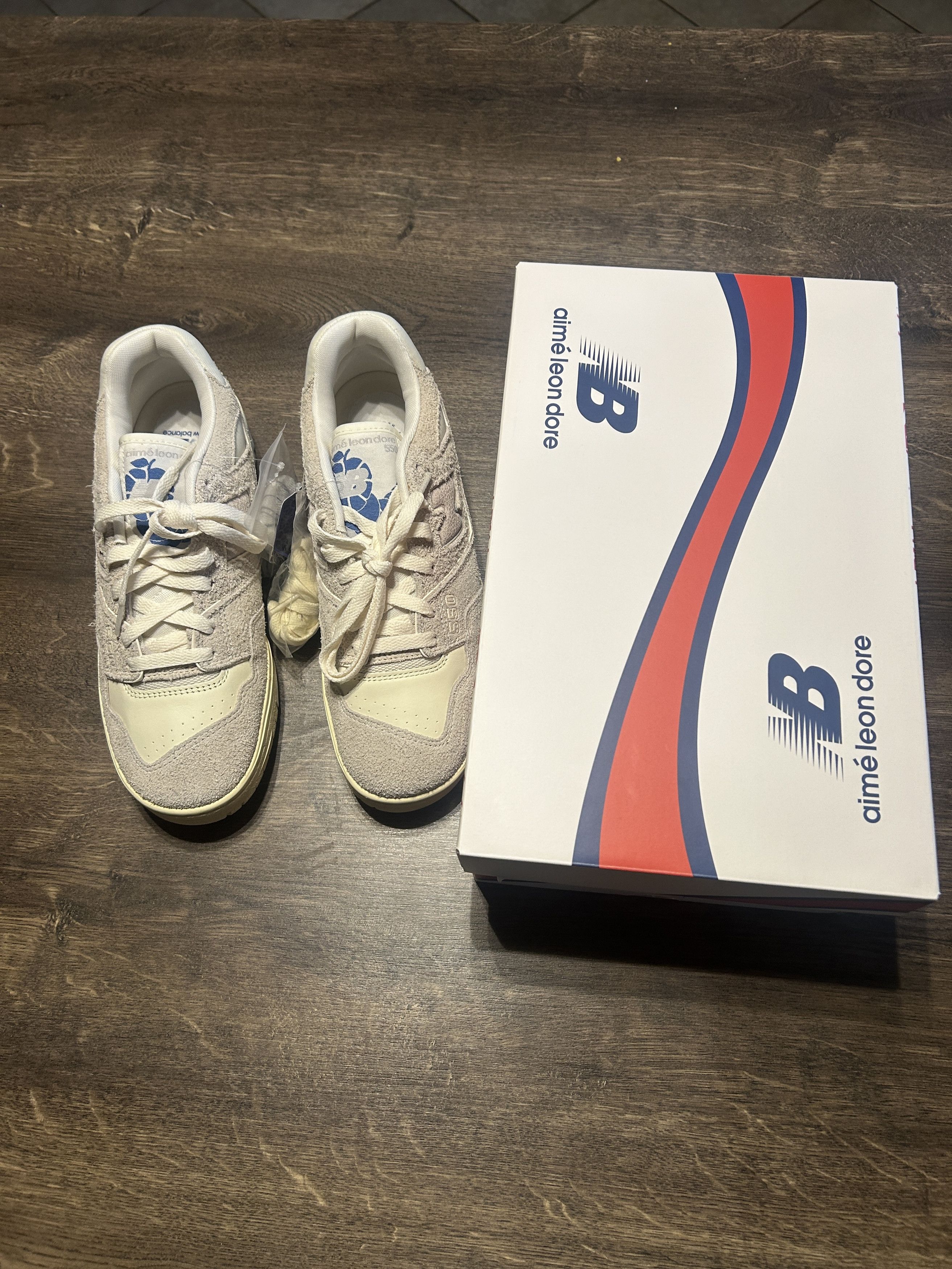 New Balance New Balance 550 – Aime Leon Dore Grey Suede Size US 10 / EU 43 - 8 Thumbnail