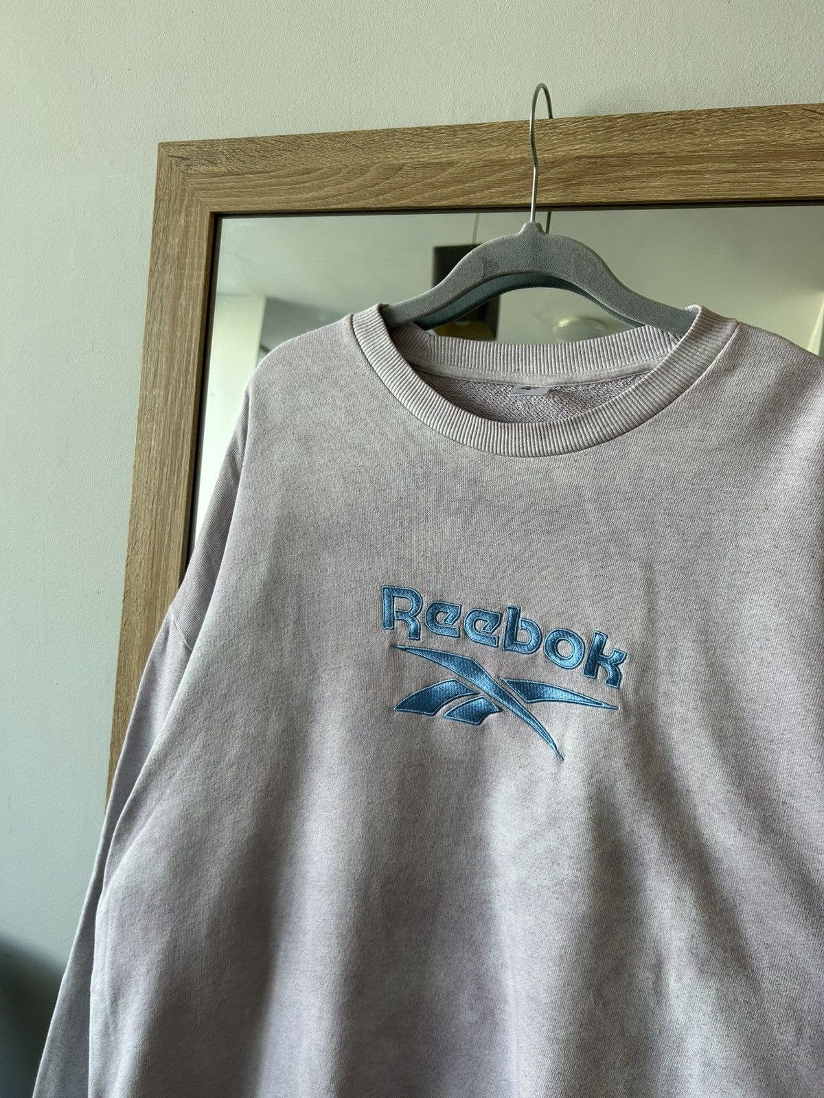 Reebok × Vintage Sweatshirt reebok vintage big logo handmade Size US XL / EU 56 / 4 - 3 Thumbnail