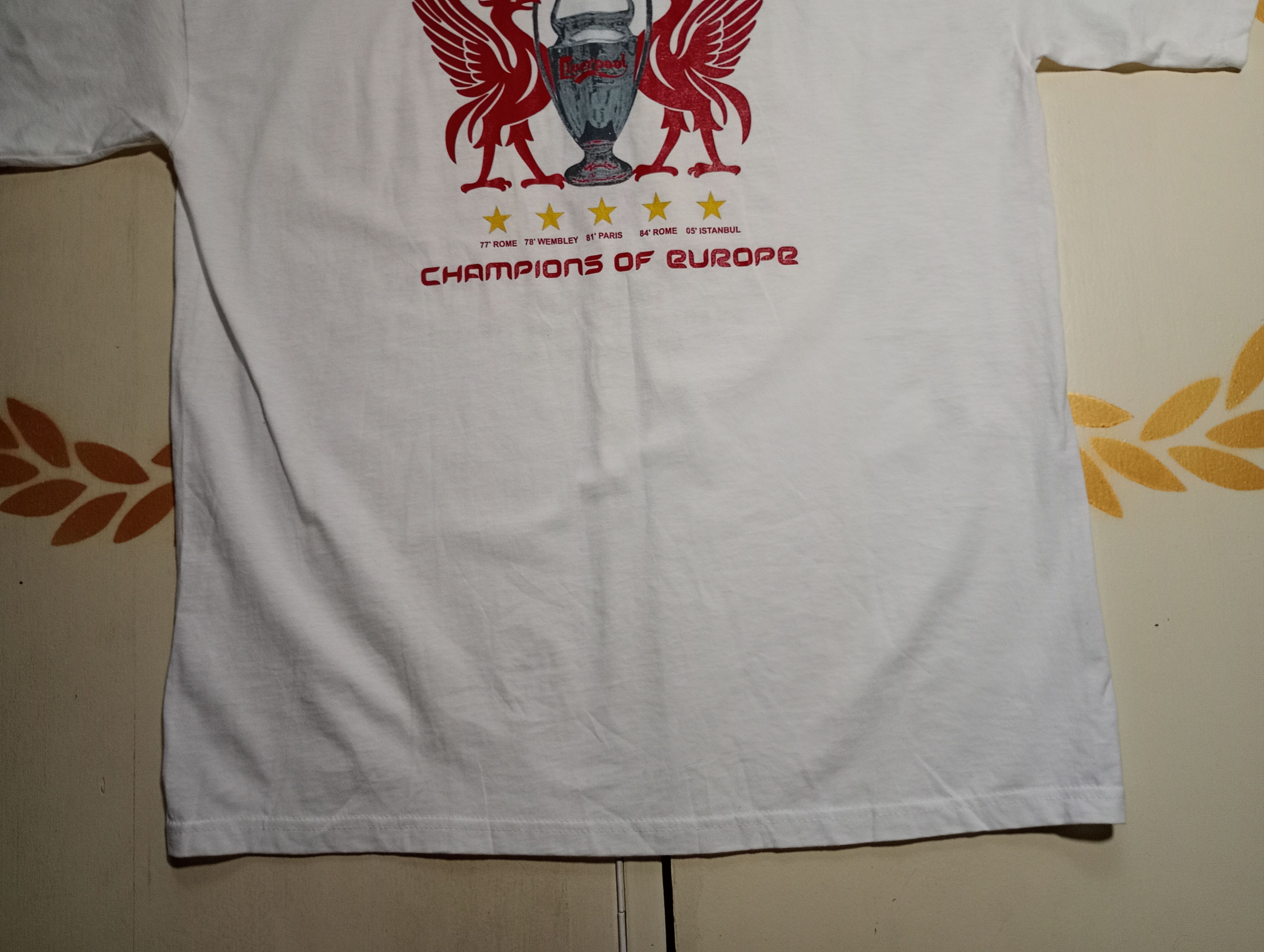 Fruit Of The Loom Fruit Of The Loom Liverpool Winner Champions League 2005 Size US XL / EU 56 / 4 - 3 Thumbnail