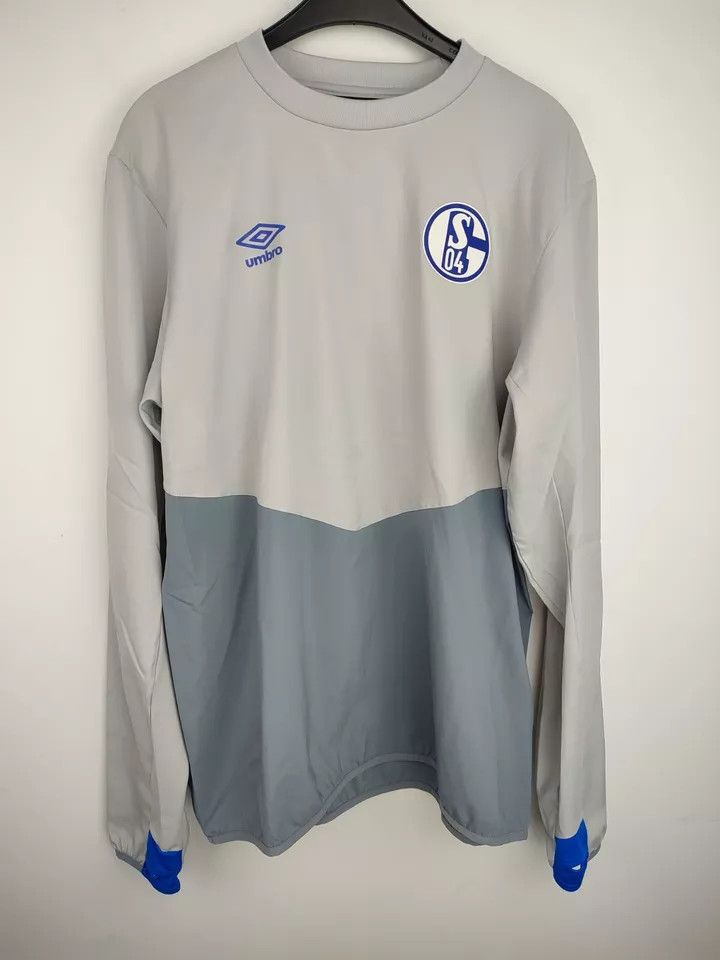 Umbro Schalke 04 umbro training top FOOTBALL Kit SHIRT SOCCER Size US L / EU 52-54 / 3 - 1 Thumbnail