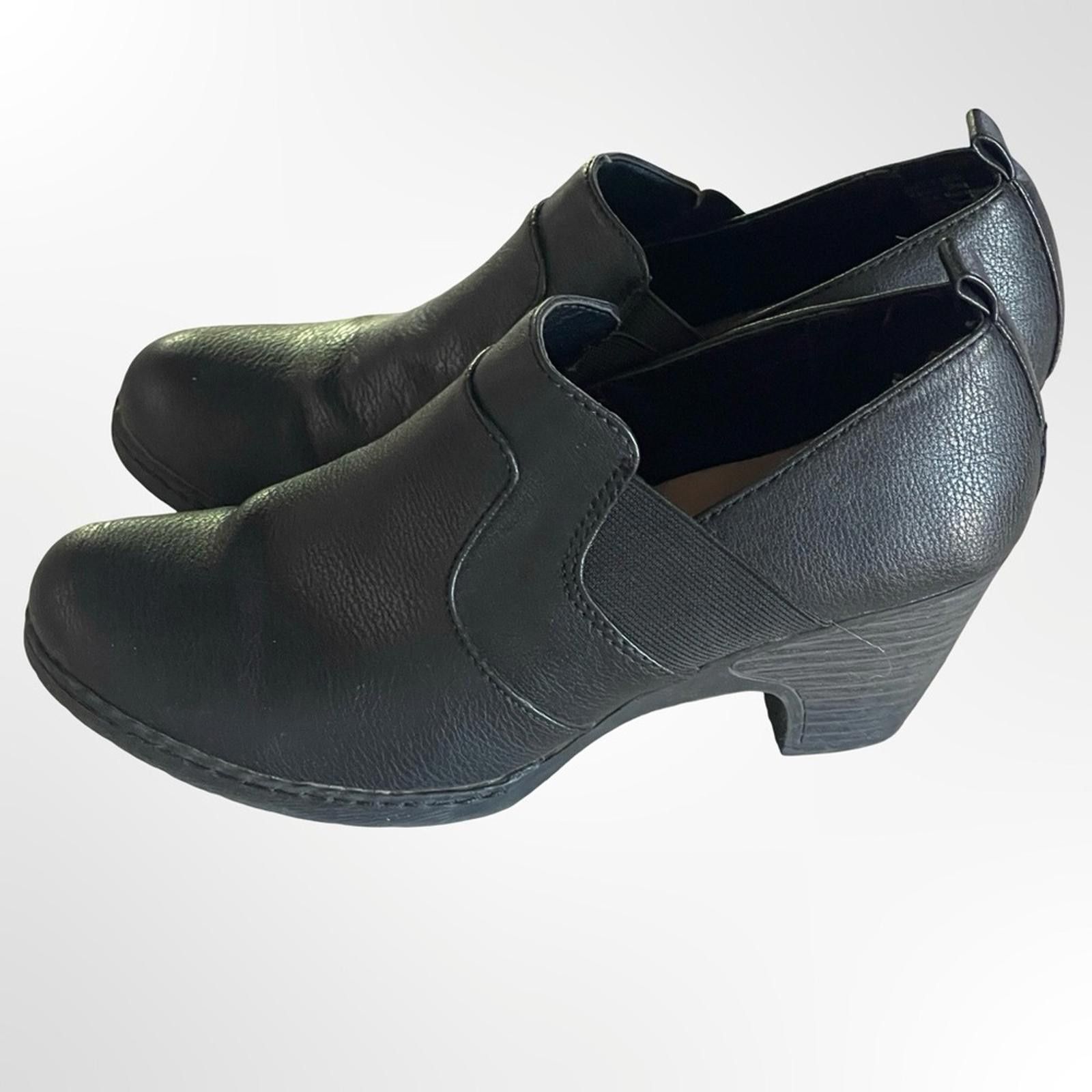 Croft & Barrow Croft & Barrow Leather Slip-On Heel Shoes in size 9 Size US 9 / IT 39 - 3 Thumbnail