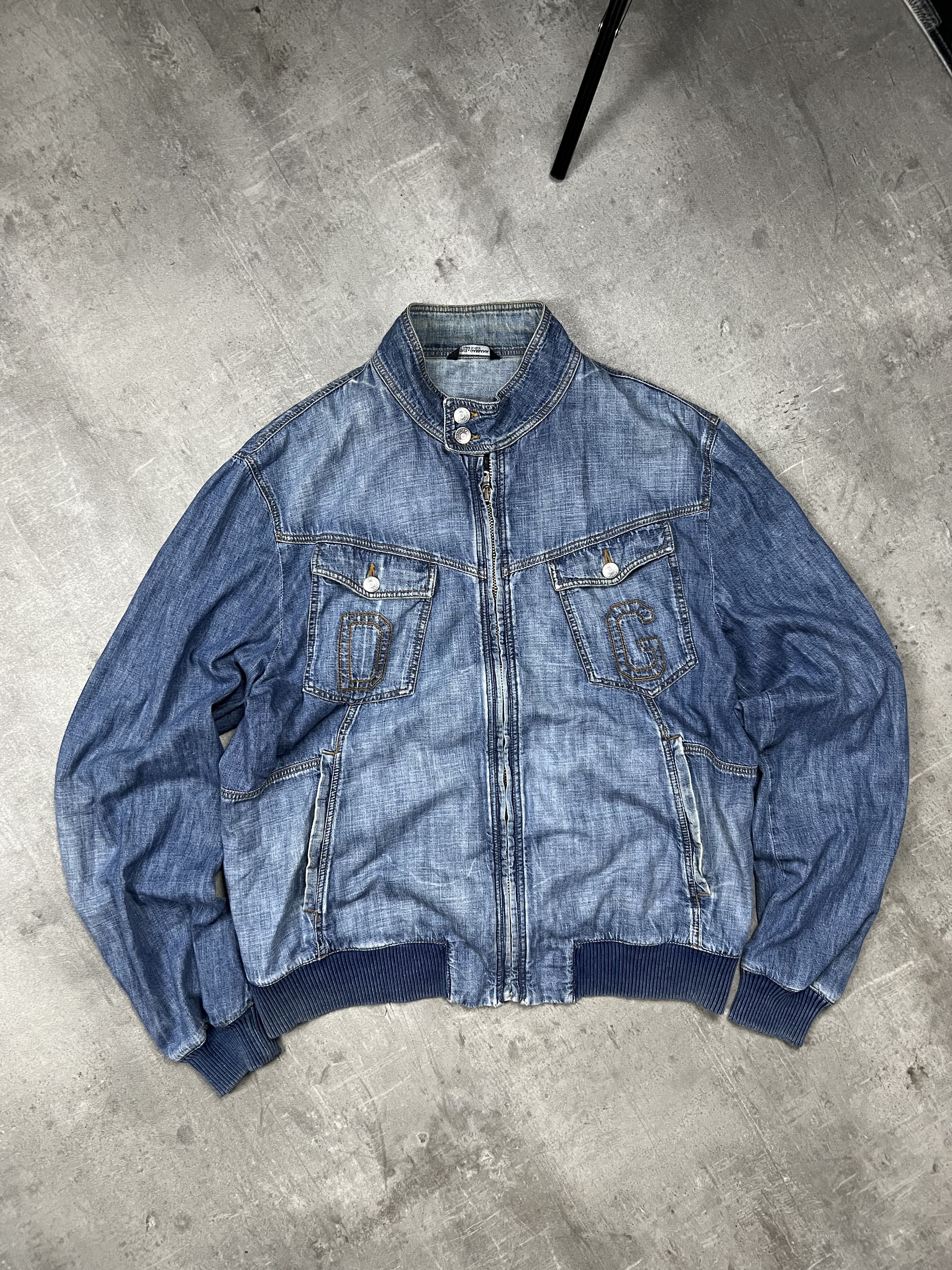 Dolce & Gabbana Dolce Gabbana denim jacket size 54 L Size US L / EU 52-54 / 3 - 1 Thumbnail