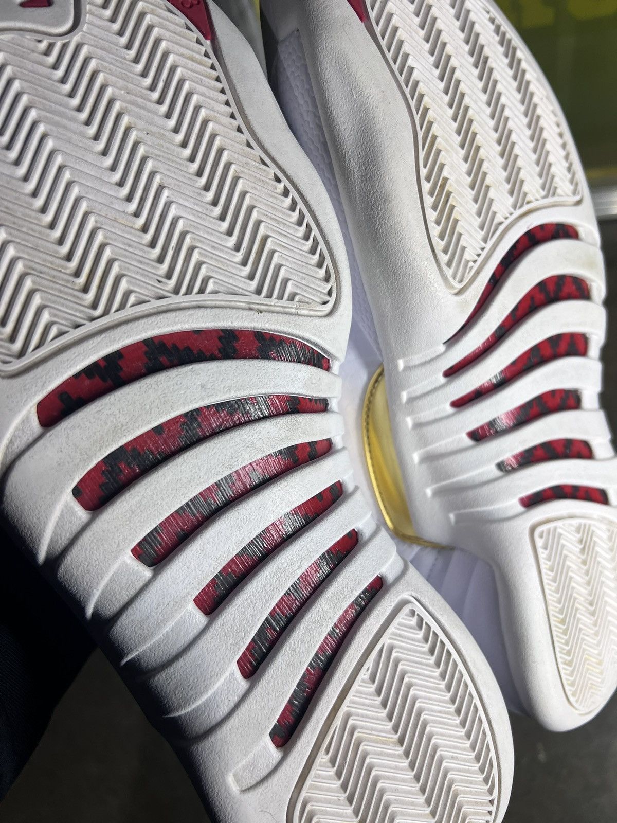 Japanese Brand × Nike Air Jordan 12 “FIBA” *No Box white red gold Size US 11 / EU 44 - 3 Thumbnail