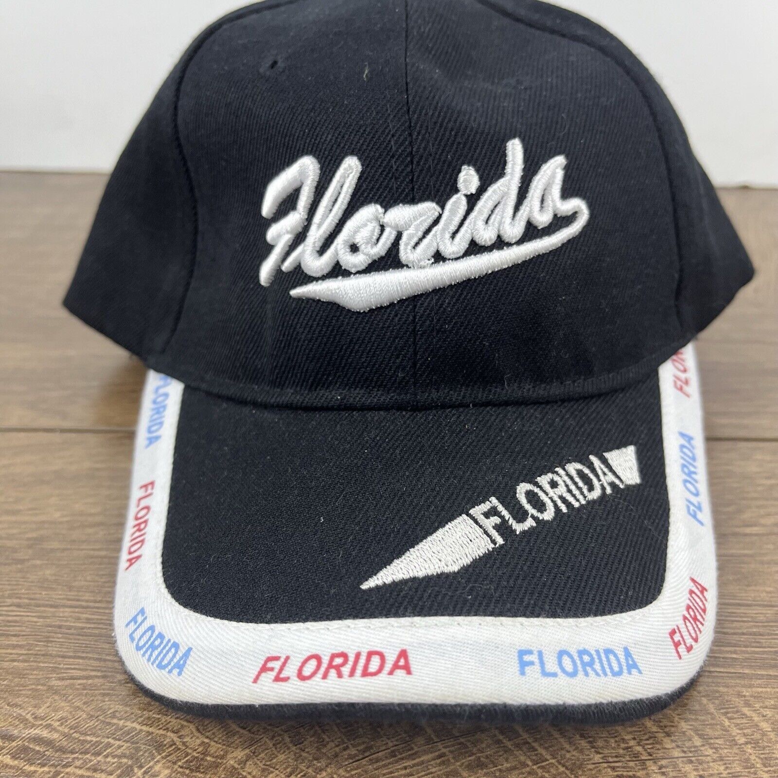 Other Florida Hat Adjustable Hat Black Hat Adjustable Black Adult Size ONE SIZE - 6 Thumbnail