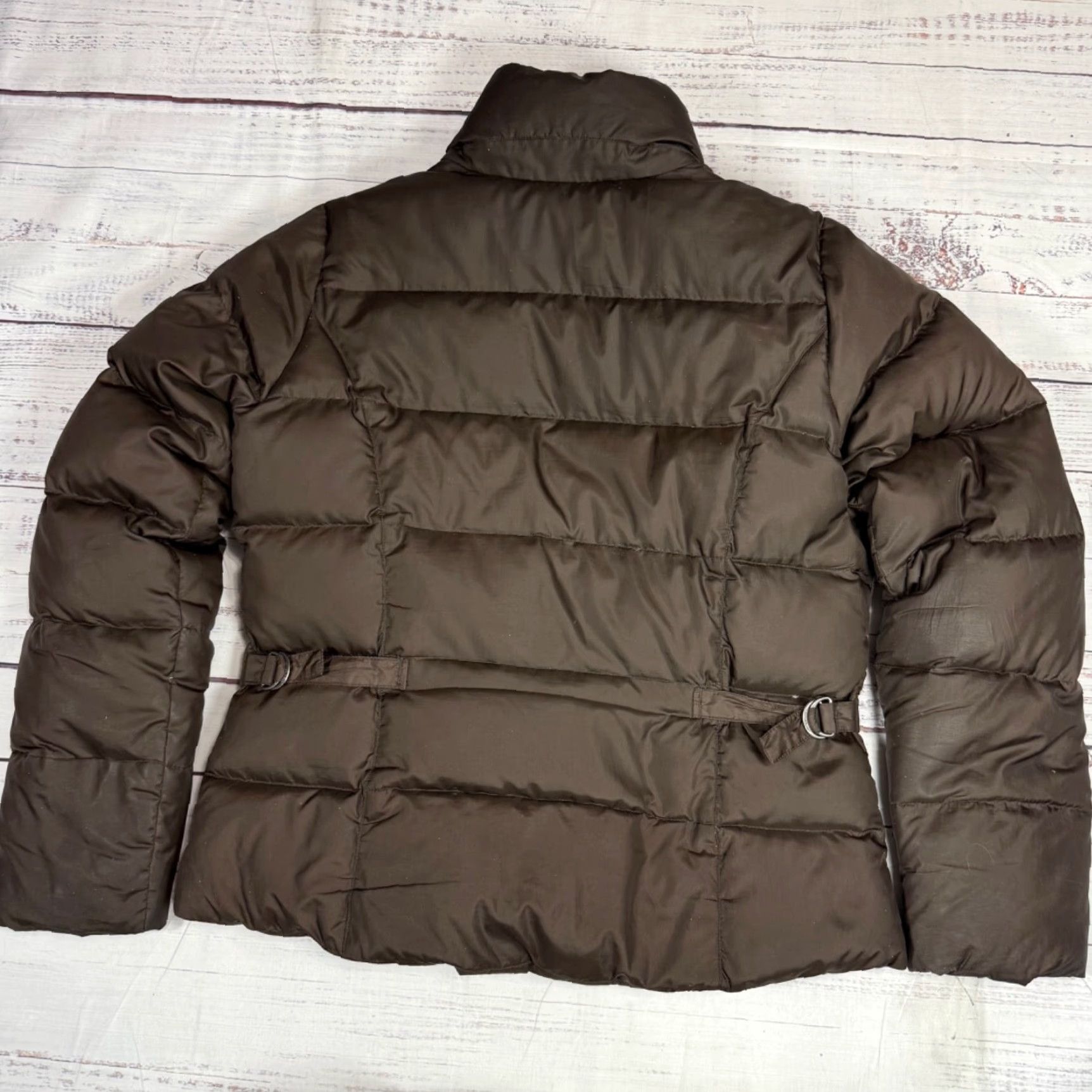 Eddie Bauer Eddie Bauer Womens Puffer Jacket Sz L Brown Down Premium Goose Down Night? Size L / US 10 / IT 46 - 5 Thumbnail