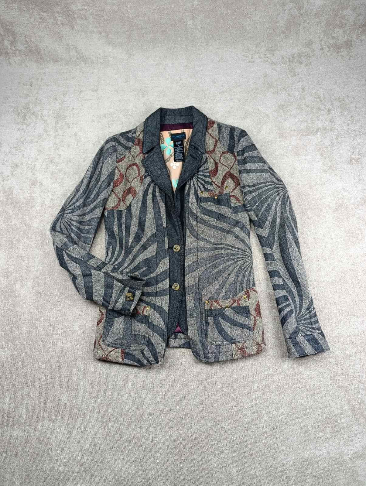 Custo Barcelona Vintage Custo Barcelona Wool Blazer Size XS / US 0-2 / IT 36-38 - 1 Thumbnail