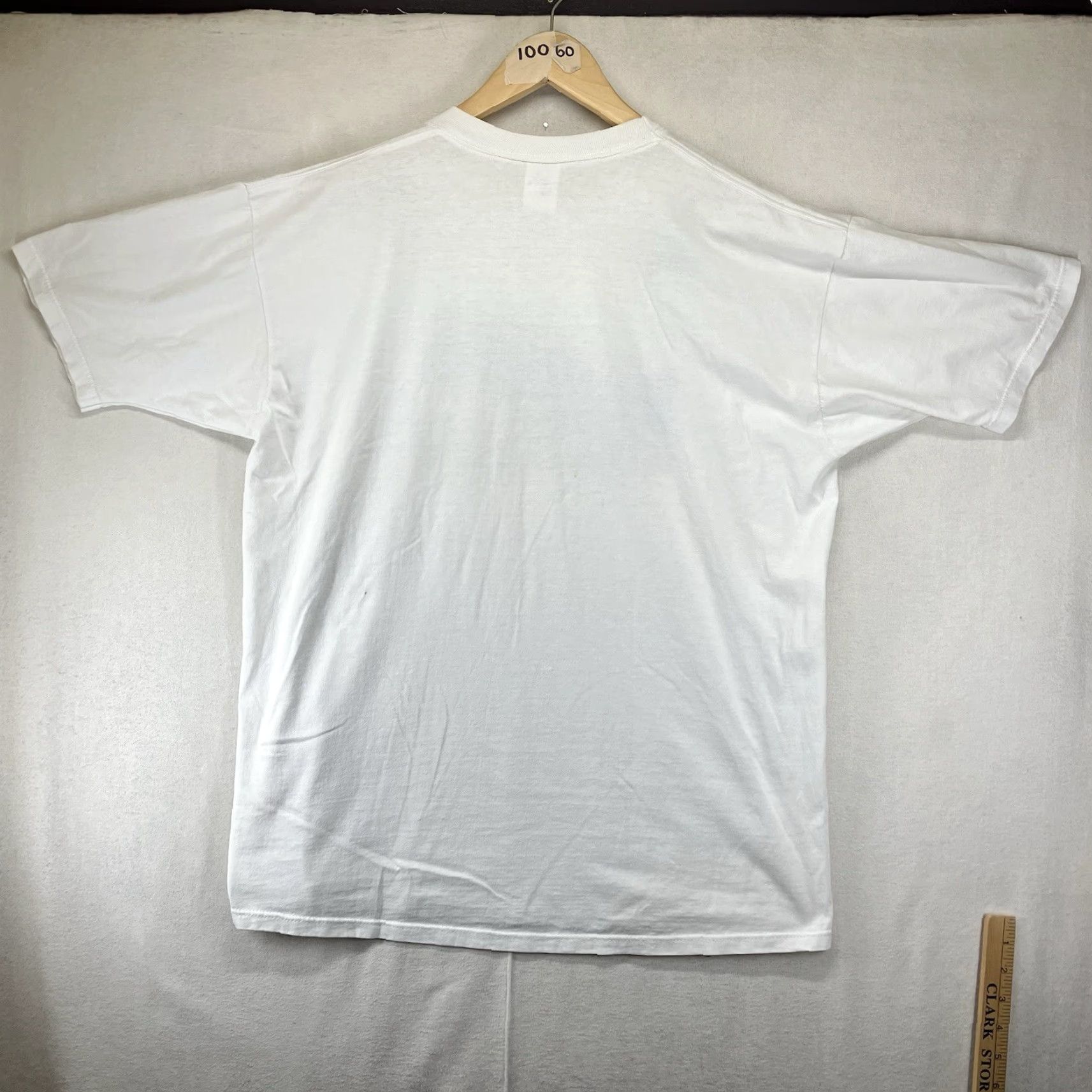 Jerzees VINTAGE Jerzees White T-Shirt Hallmark 80s 90s Funny Quote Dad Crew Neck Short Sleeve XL Men Reds? Size US XL / EU 56 / 4 - 2 Thumbnail