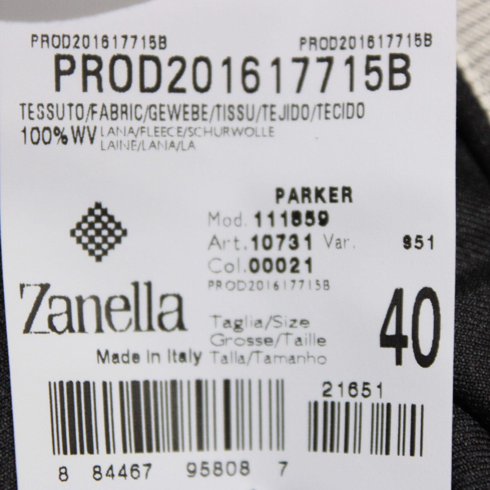 Zanella Zanella New with tags Dress Pants Size 40 US In Gray Size US 40 / EU 56 - 8 Thumbnail