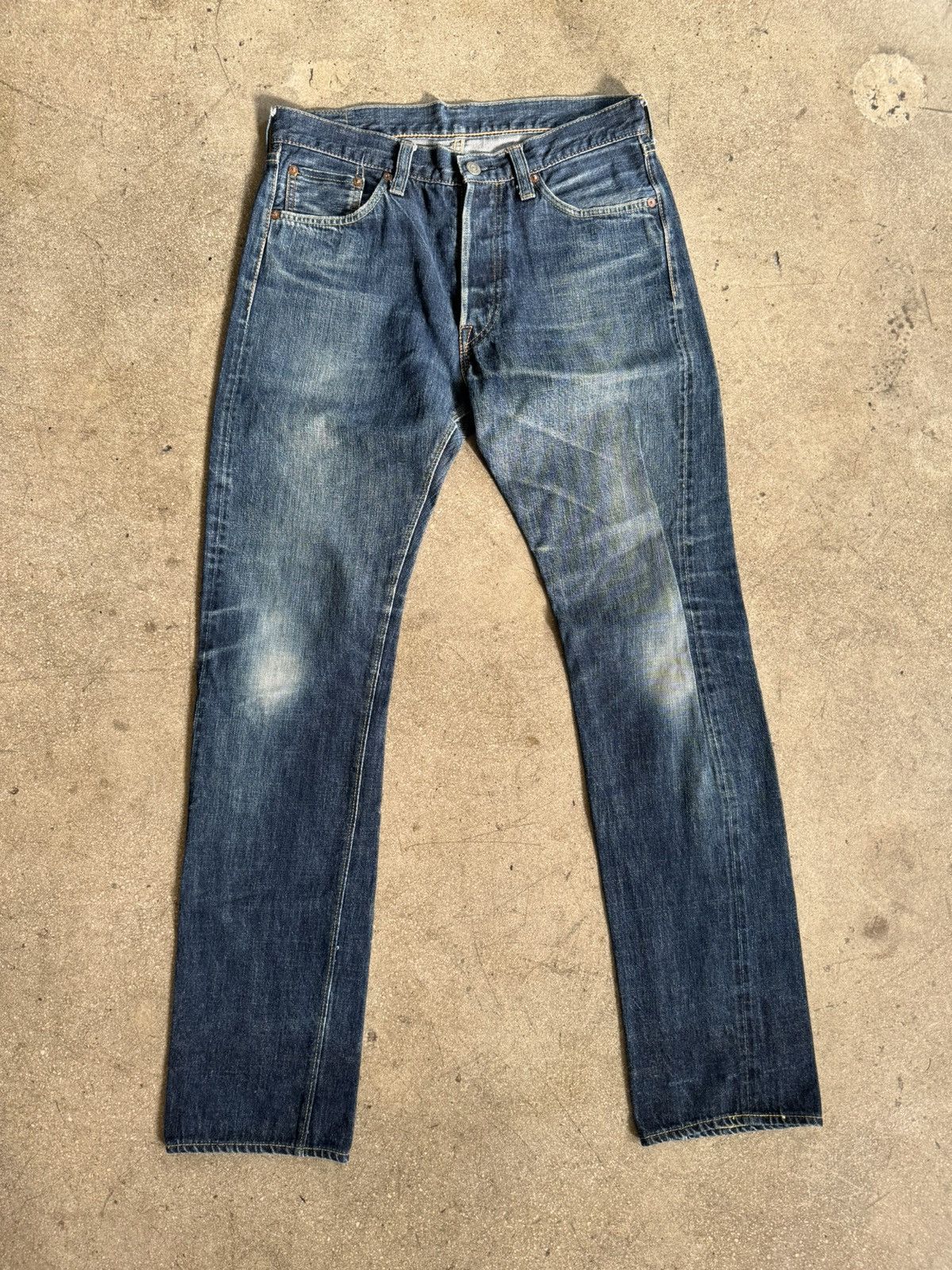 Sugar Cane Sugar Cane Denim Lot.2014 hidden rivet selvedge denim Size US 30 / EU 46 - 1 Thumbnail