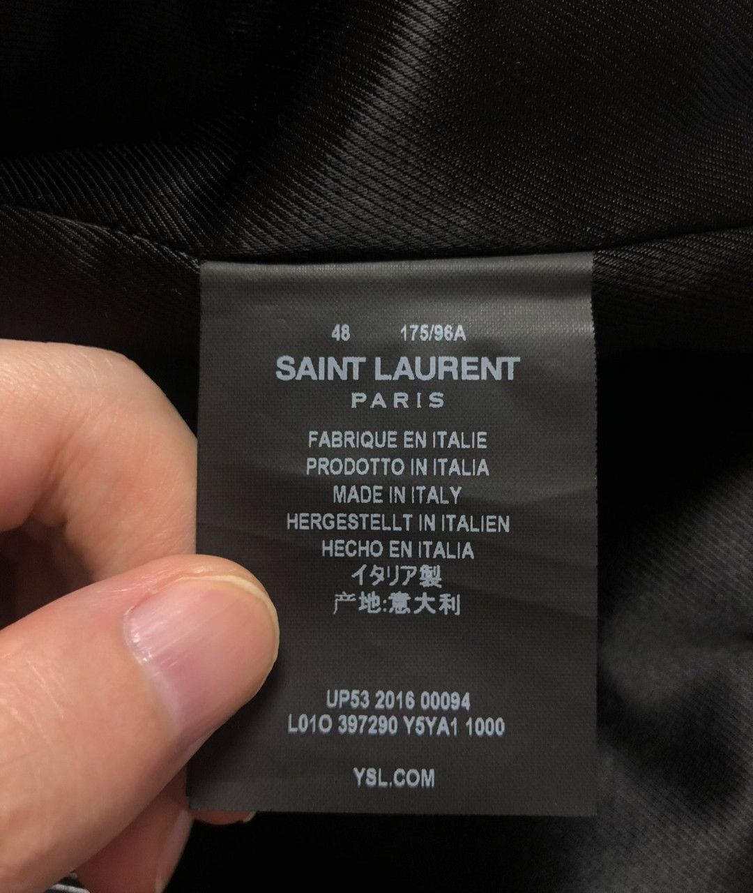 Saint Laurent Paris saint laurent Biker Jacket Coat Size US M / EU 48-50 / 2 - 8 Thumbnail