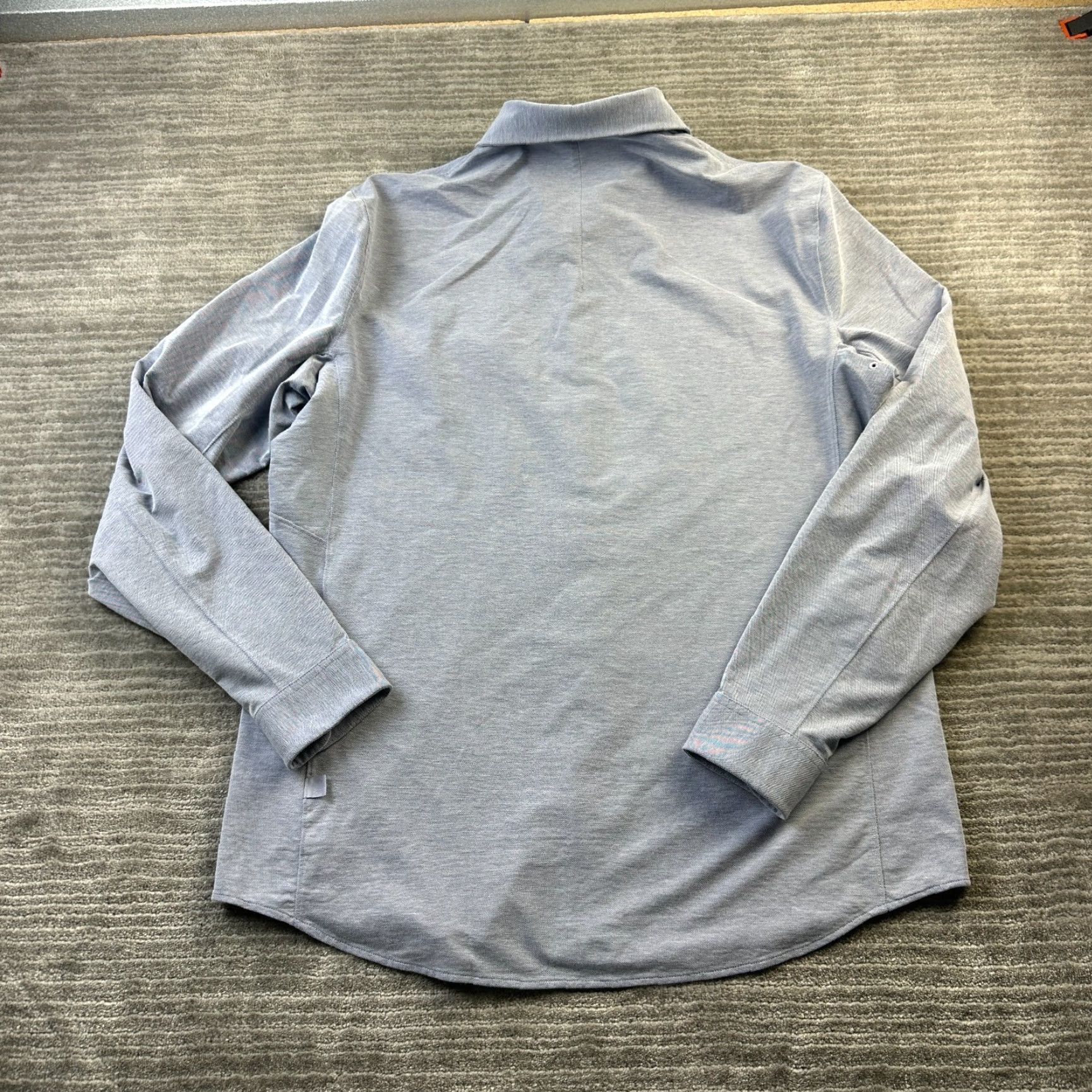Lululemon Lululemon Shirt Mens Large Purple Button Up Long Sleeve Career Top Size US L / EU 52-54 / 3 - 2 Thumbnail