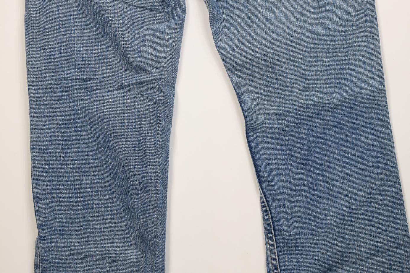 Lee Vintage Y2K Lee Regular Straight Leg Denim Jeans Blue Cotton Size US 33 - 12 Thumbnail