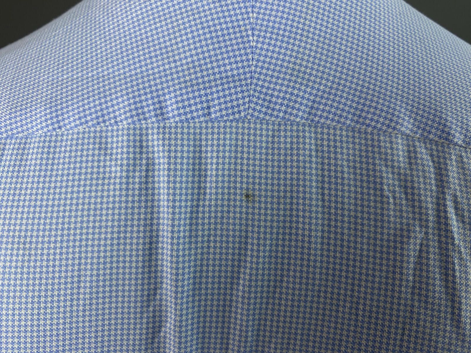 Suitsupply Men Suit Supply Cotton Two Ply Blue Dress Shirt Size 39 Size US M / EU 48-50 / 2 - 9 Thumbnail