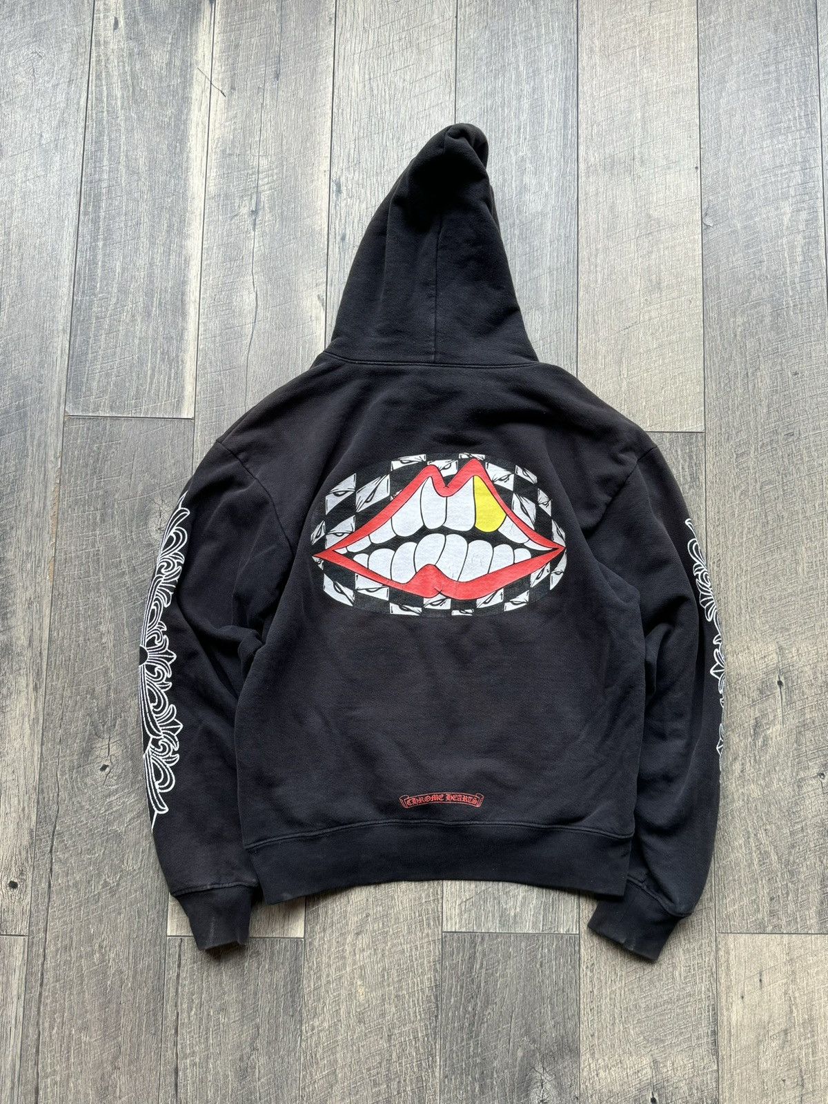 Chrome Hearts x Matty Boy フラワー チョンパー パーカー BLACK Buy Chrome Hearts x Matty Boy Flower Chomper Hoodie 'Black