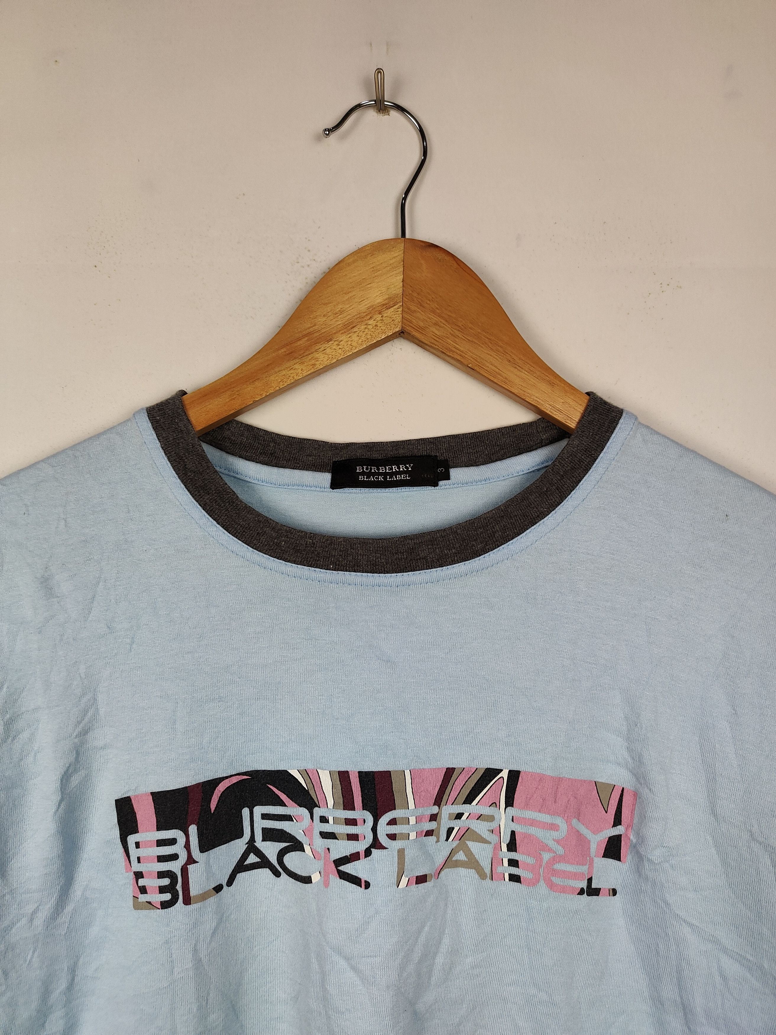 Burberry Burberry Black Label Ringer Shirt Size US M / EU 48-50 / 2 - 2 Thumbnail