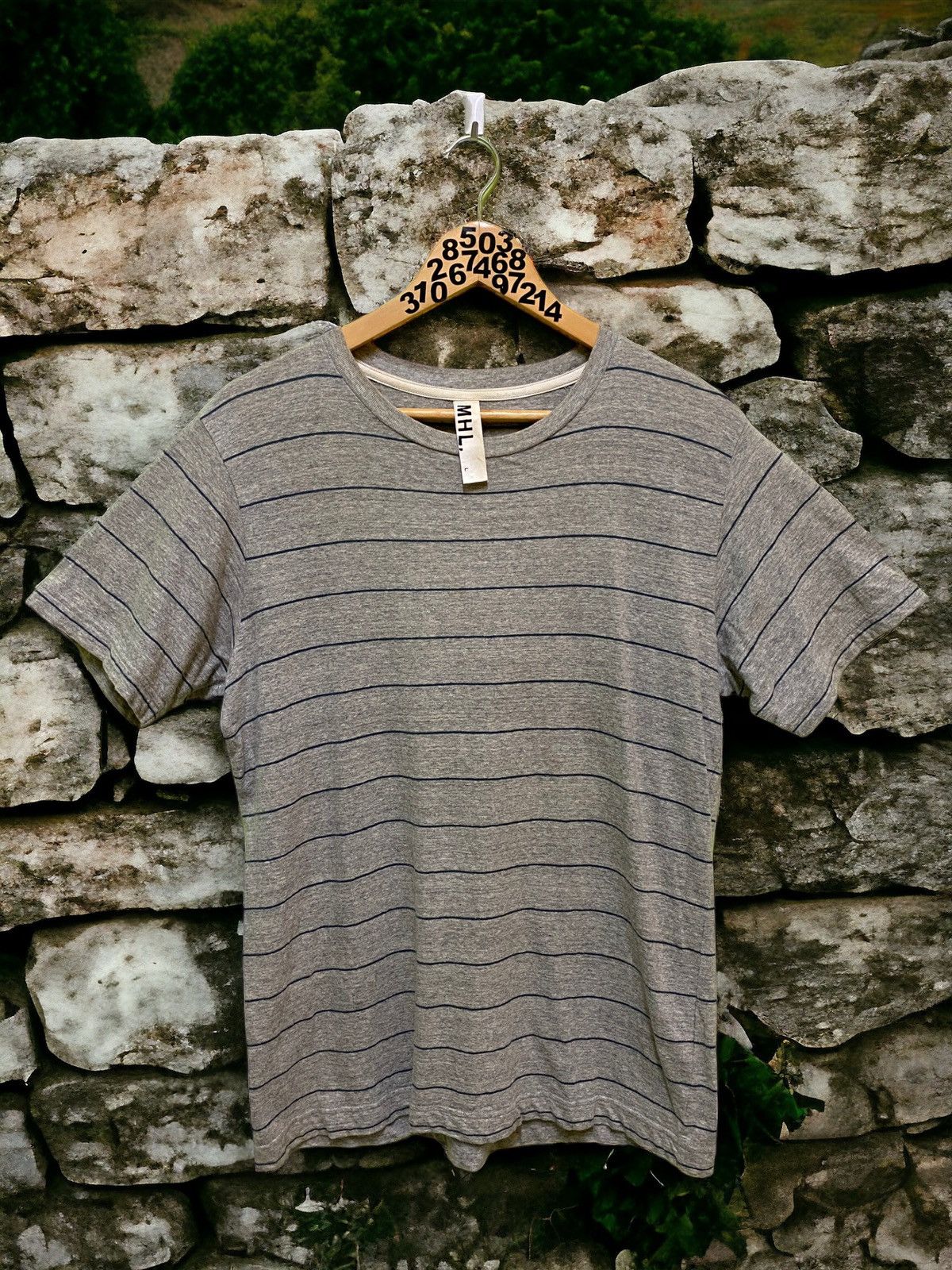 Margaret Howell Margaret Howell Men (MHL) Simple Striped Tee Style Size US M / EU 48-50 / 2 - 1 Thumbnail