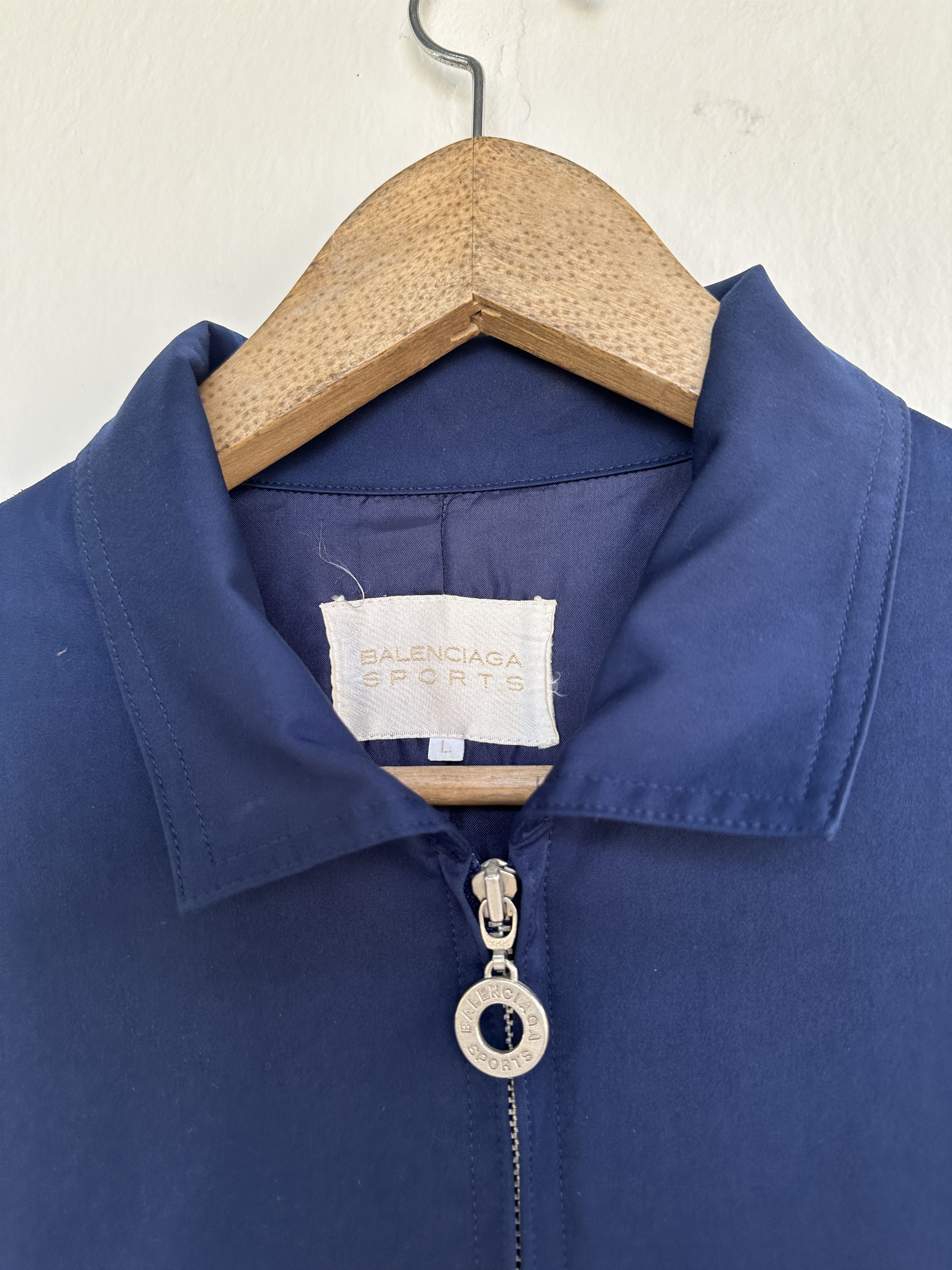 Balenciaga Vintage 90s Balenciaga Sports Jacket Size US L / EU 52-54 / 3 - 6 Thumbnail