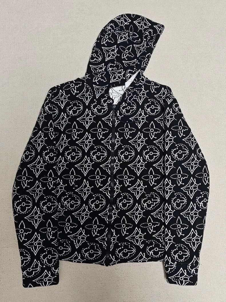 Louis Vuitton Louis Vuitton x NBA Quilted Hoodie Jacket-2506 Size US S / EU 44-46 / 1 - 1 Thumbnail