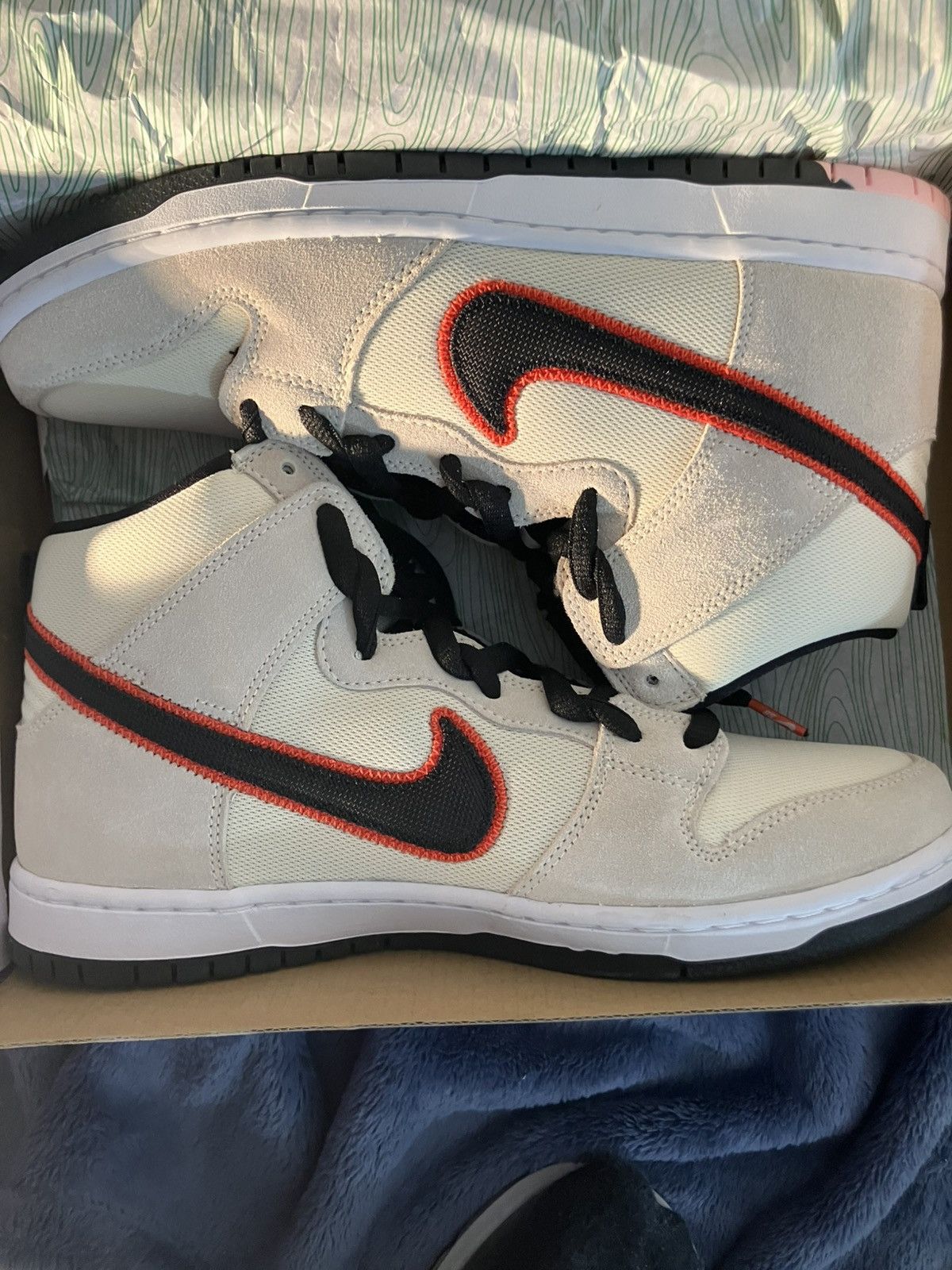 Nike 10.5- NIKE DUNK HIGH SAN FRANCISCO GIANTS Size US 10.5 / EU 43-44 - 2 Thumbnail