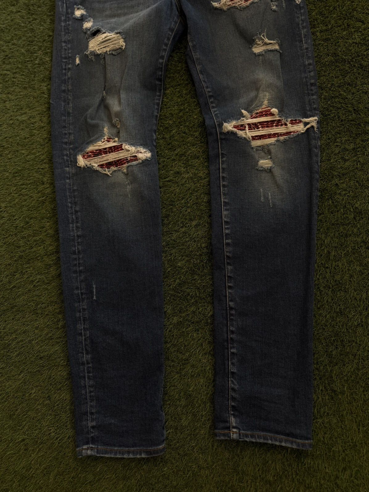 Amiri Amiri MX1 Red Bandanna Patch Size 40 🧼 Size US 40 / EU 56 - 4 Thumbnail