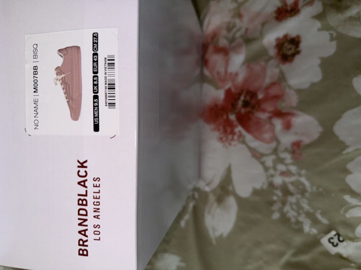 Brandblack Brandblack “No Name” M007BB pink suede low top sneaker Size US 9.5 / EU 42-43 - 8 Thumbnail