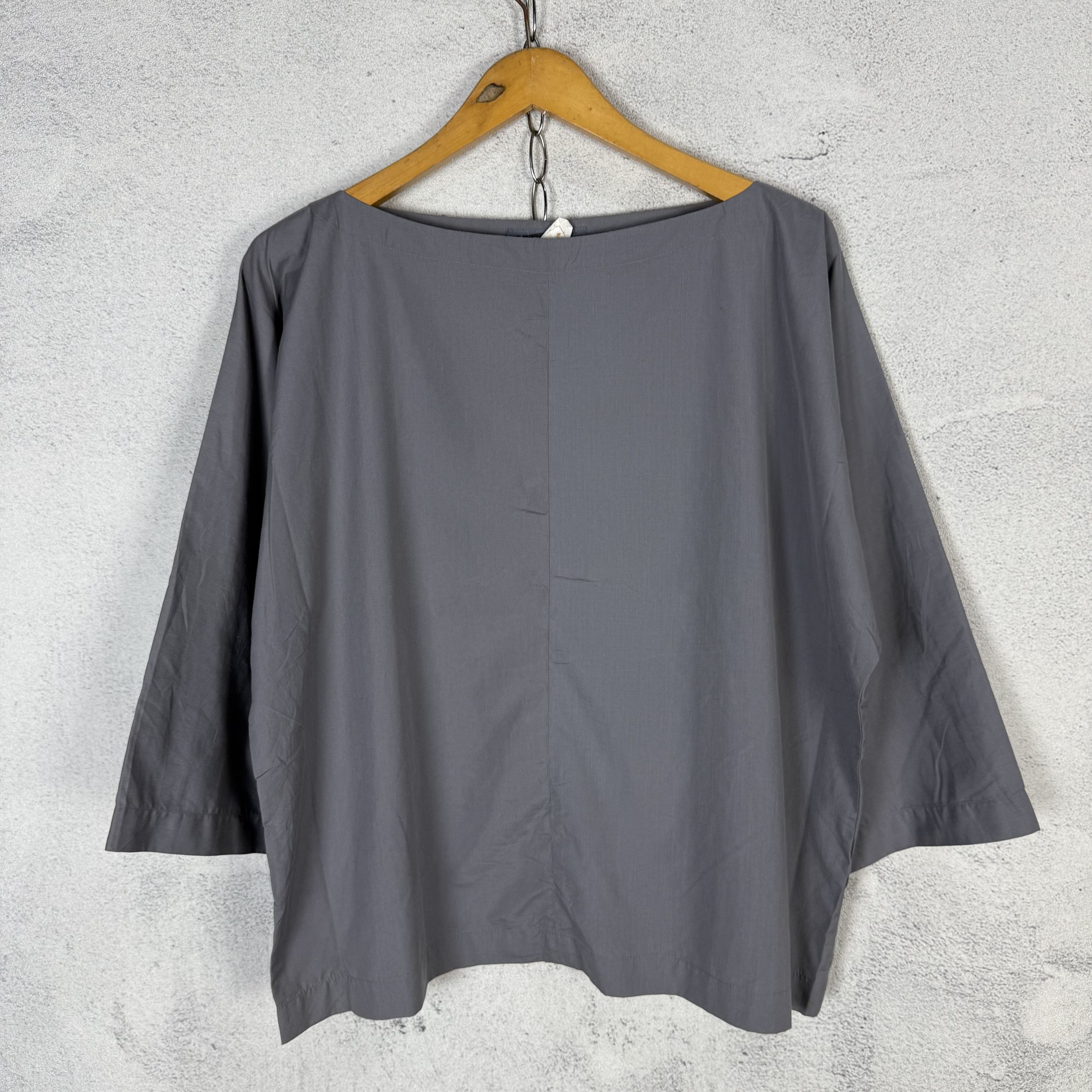 Issey Miyake Vintage Issey Miyake Blouse Top Boxy Size M / US 6-8 / IT 42-44 - 3 Thumbnail