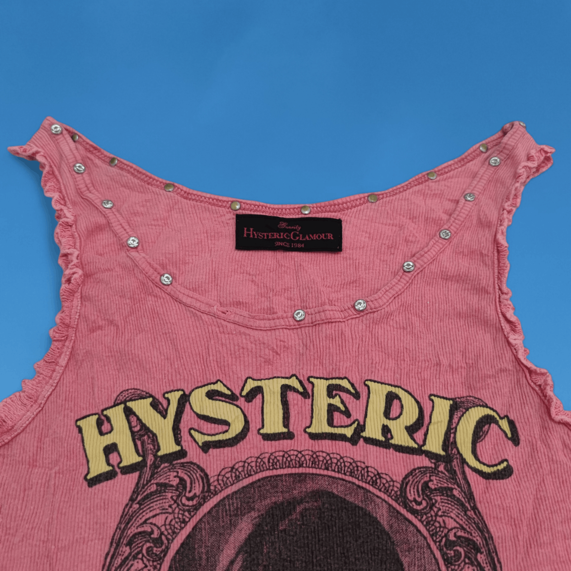Hysteric Glamour Hysteric Glamour Bedazzled Studded Tank Top Size S / US 4 / IT 40 - 2 Thumbnail