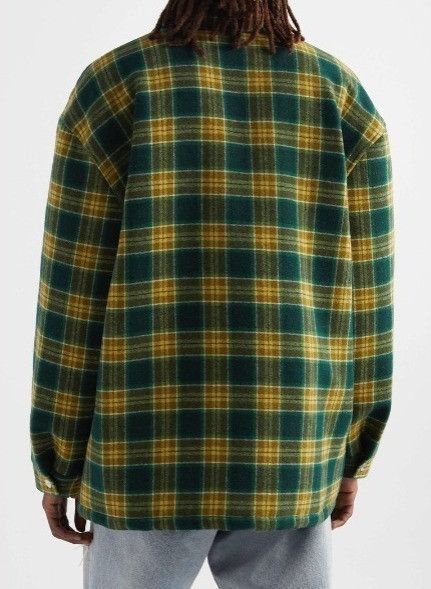 Celine o1bcso1str0824 Loose Shirt in Green/Yellow Size US S / EU 44-46 / 1 - 2 Thumbnail
