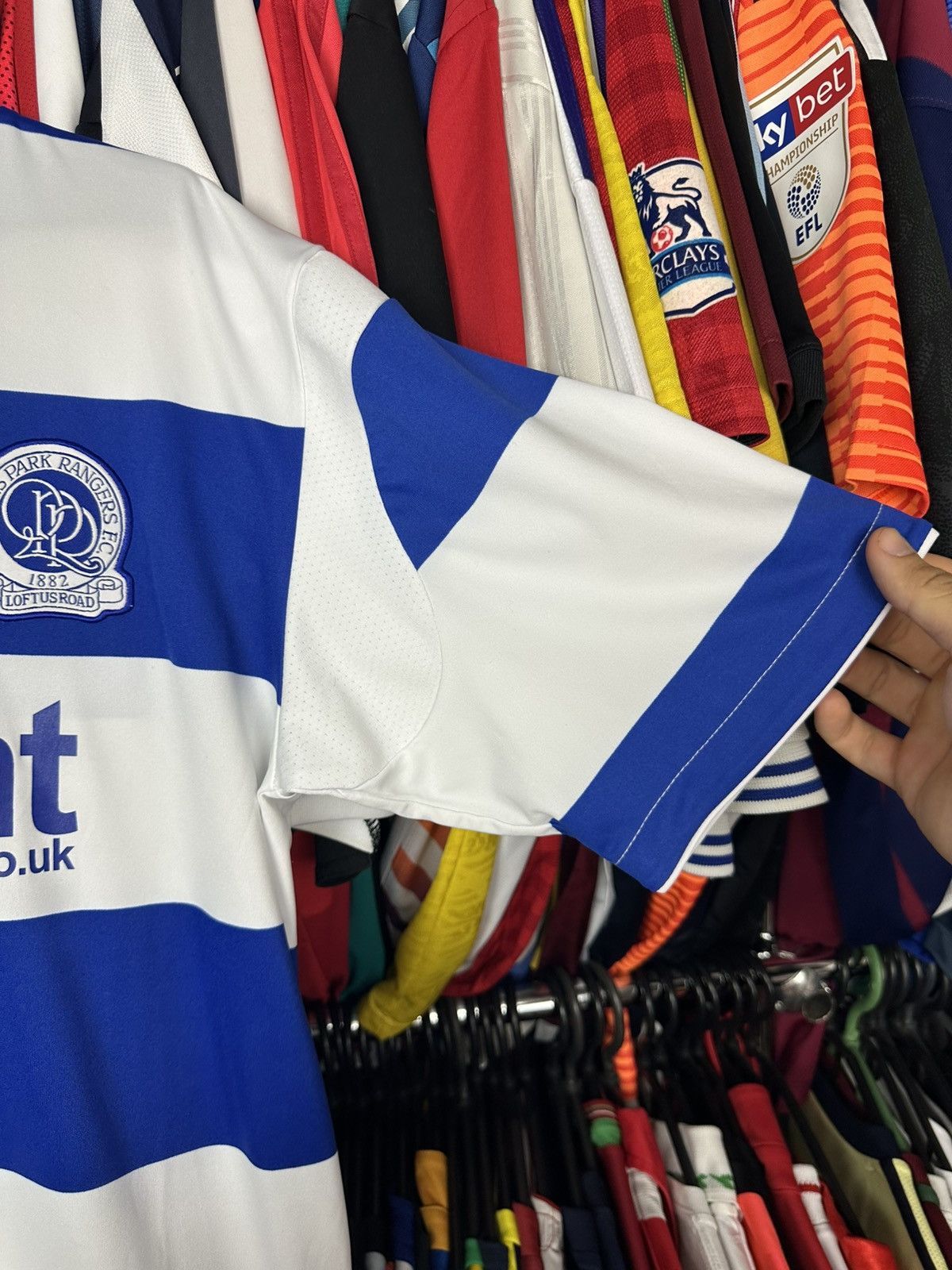 Le Coq Sportif Lee Coq Sportif QPR Home football shirt 2007 Soccer Jersey Size US M / EU 48-50 / 2 - 3 Thumbnail