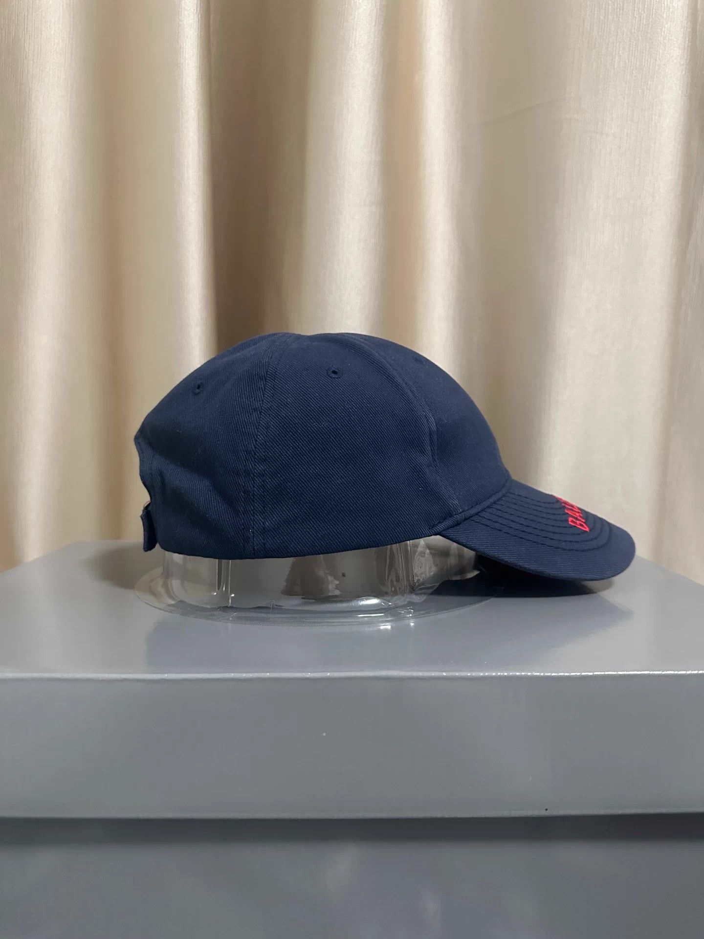 Balenciaga Balenciaga Embroidered Logo Baseball Cap Size ONE SIZE - 2 Thumbnail